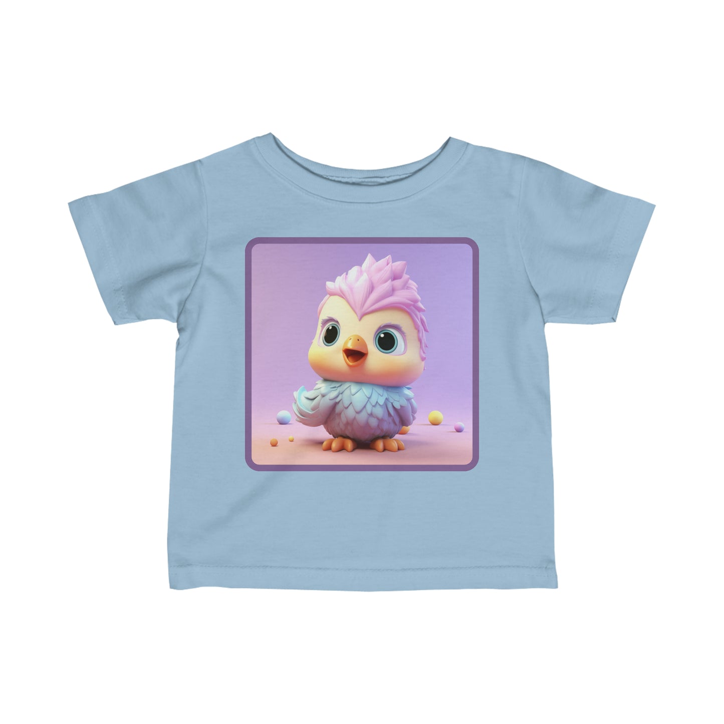 Infant Fine Jersey Tee Chicken 1