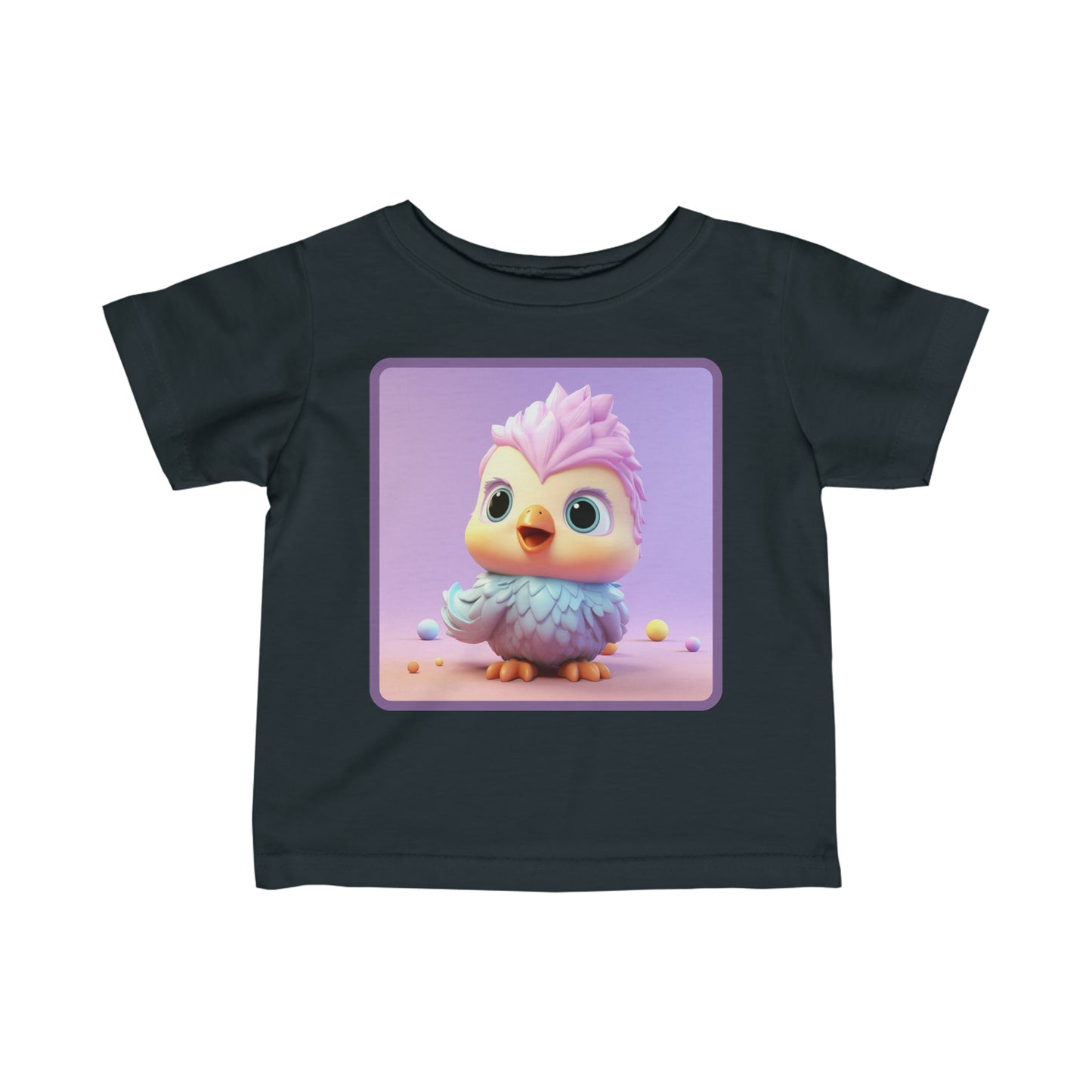 Infant Fine Jersey Tee Chicken 1