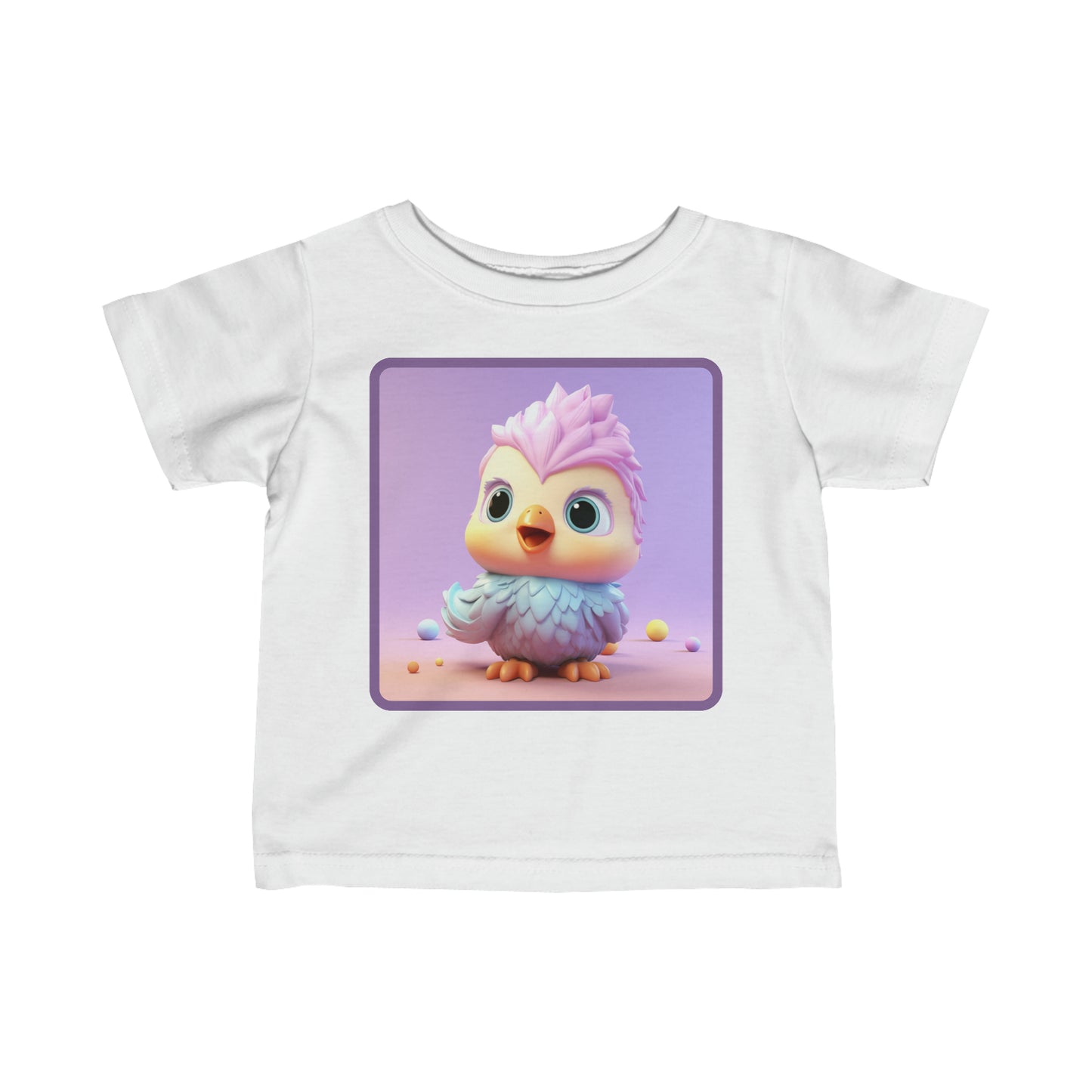 Infant Fine Jersey Tee Chicken 1