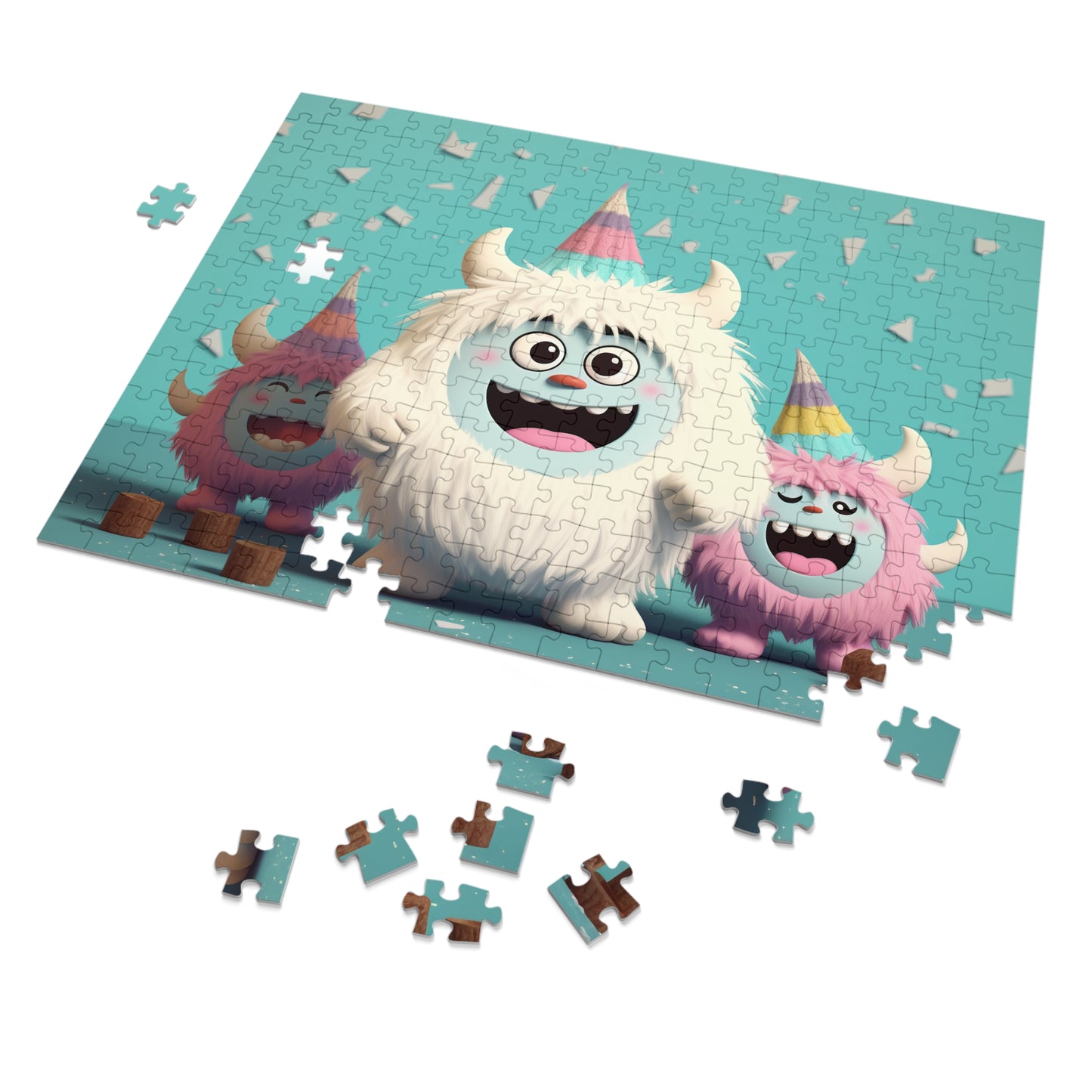 Jigsaw Puzzle (30, 110, 252, 500,1000-Piece) Yeti Kin Party 2