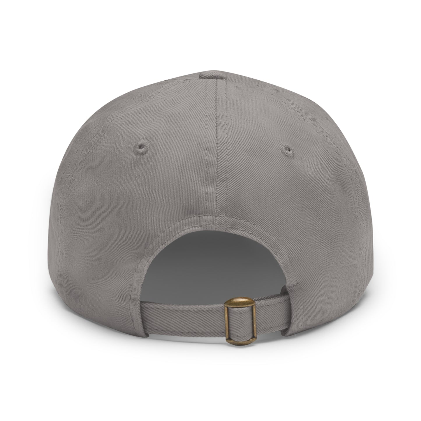 Dad Hat with Leather Patch (Round) Hippie Van