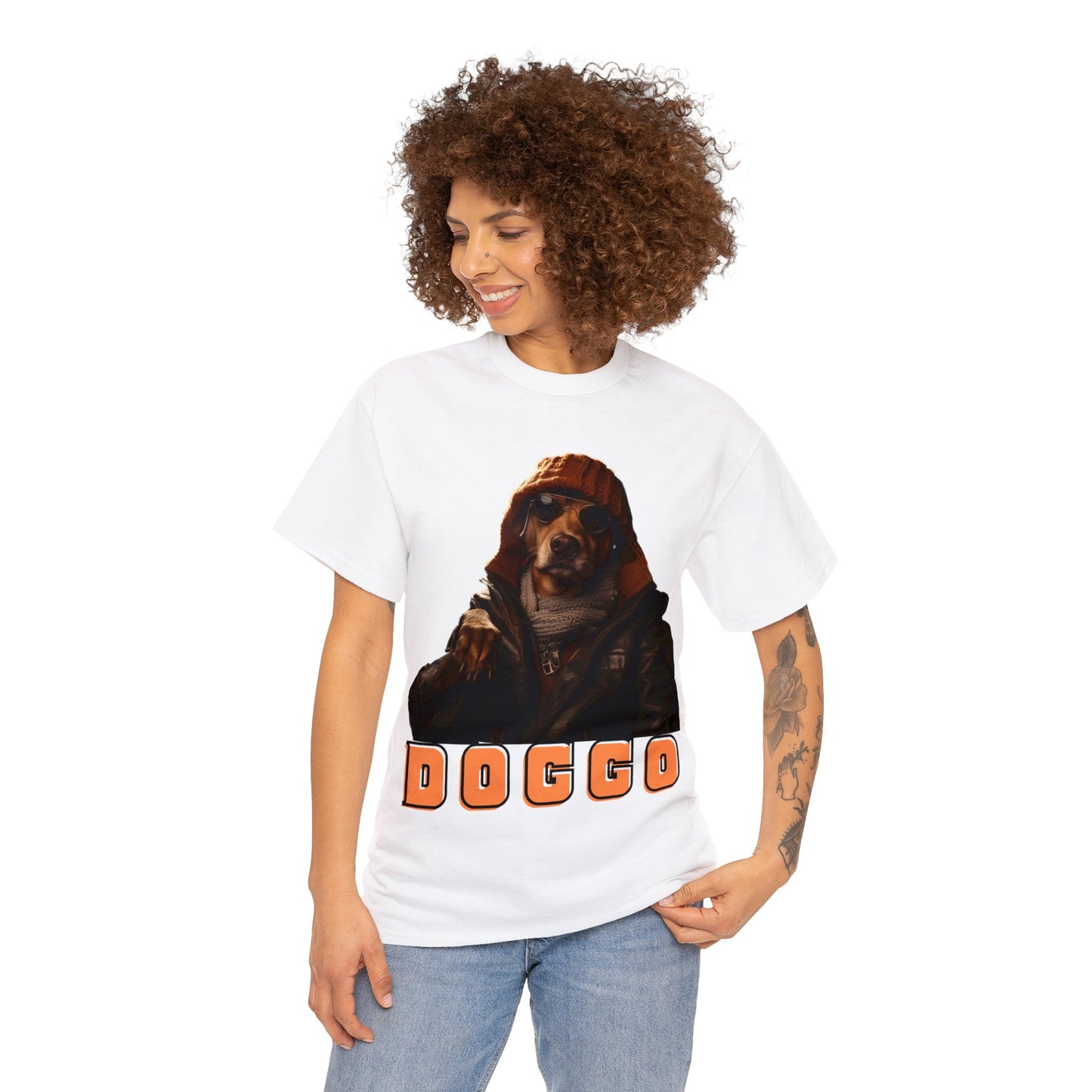 Unisex Heavy Cotton Tee Doggo