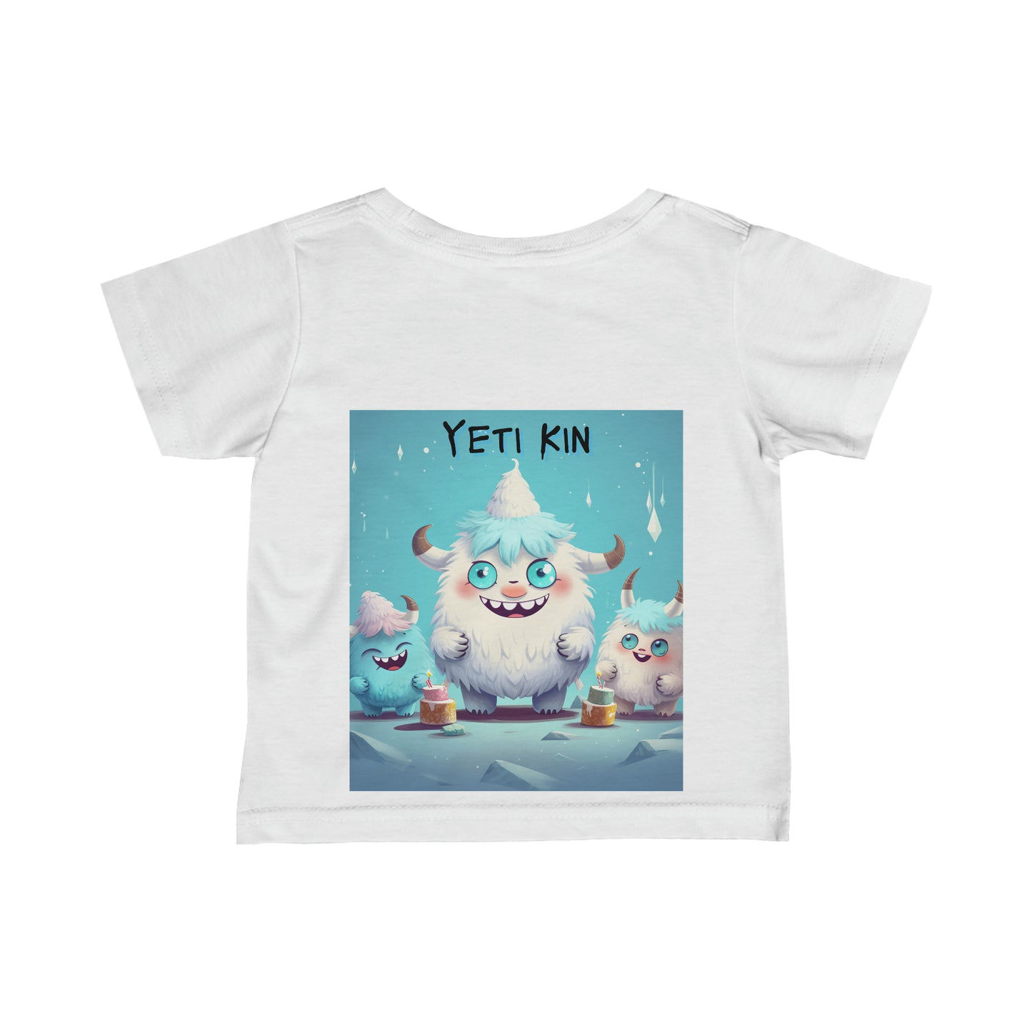 Infant Fine Jersey Tee Yeti Kin Excelcious