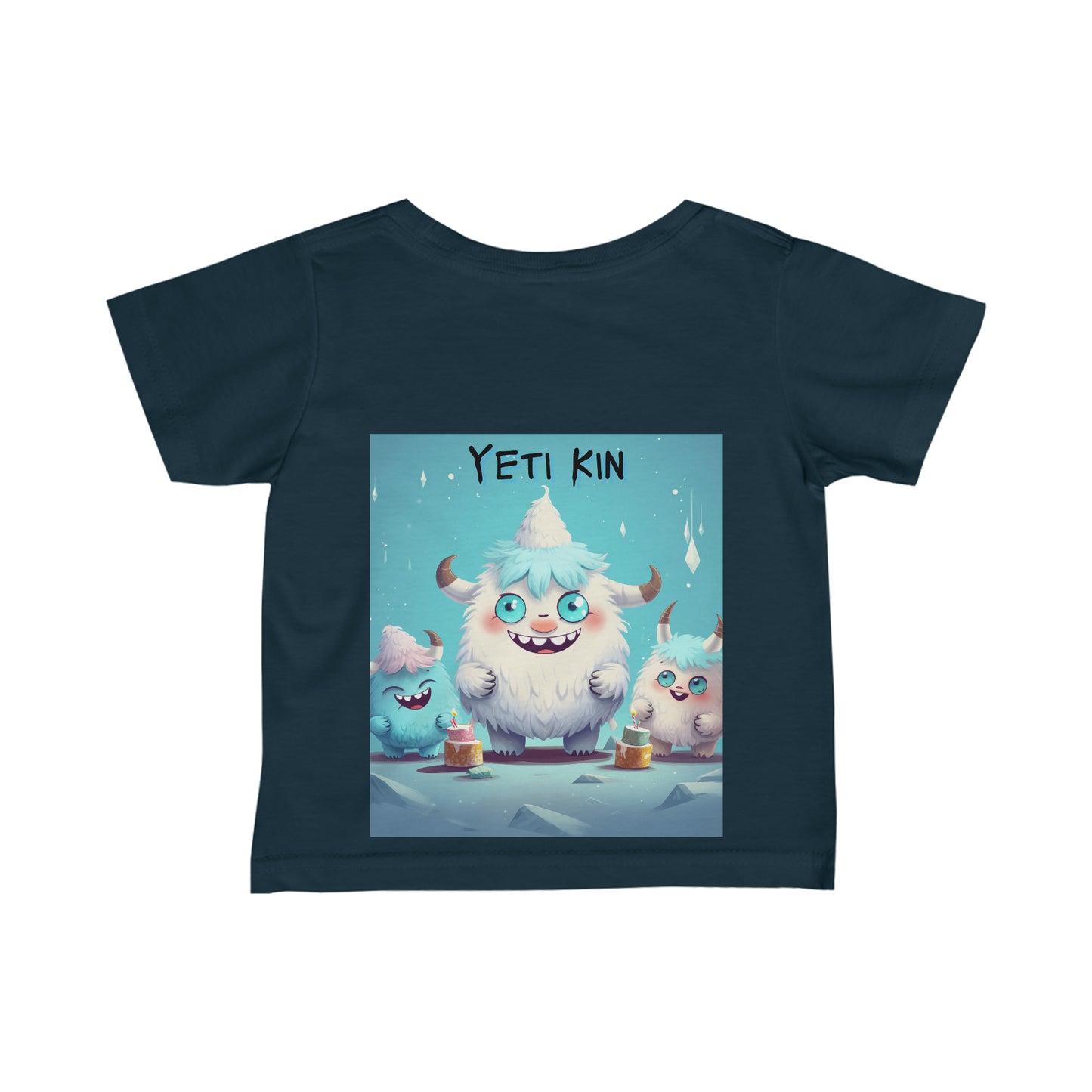 Infant Fine Jersey Tee Yeti Kin Excelcious