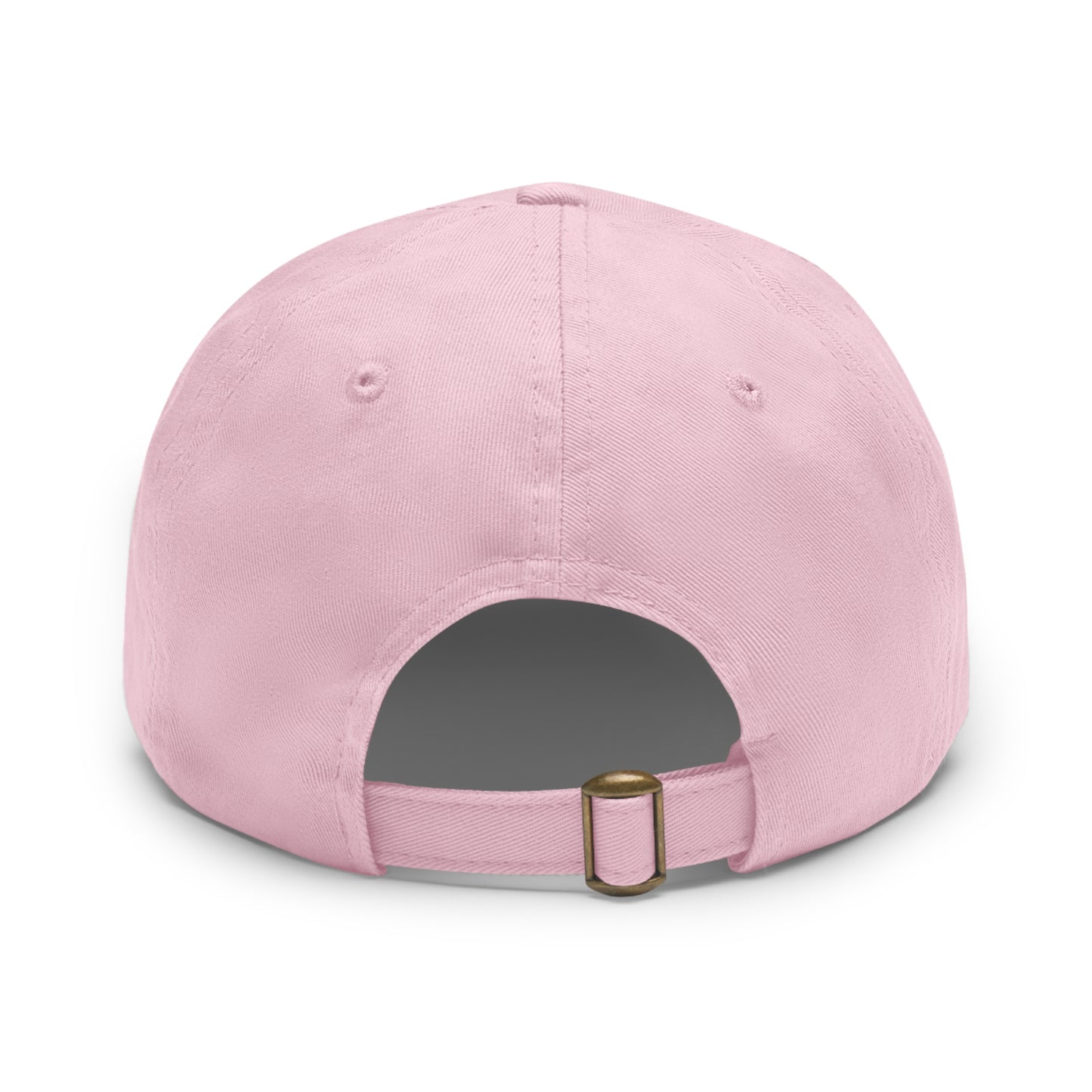 Dad Hat with Leather Patch (Round) Cleetus