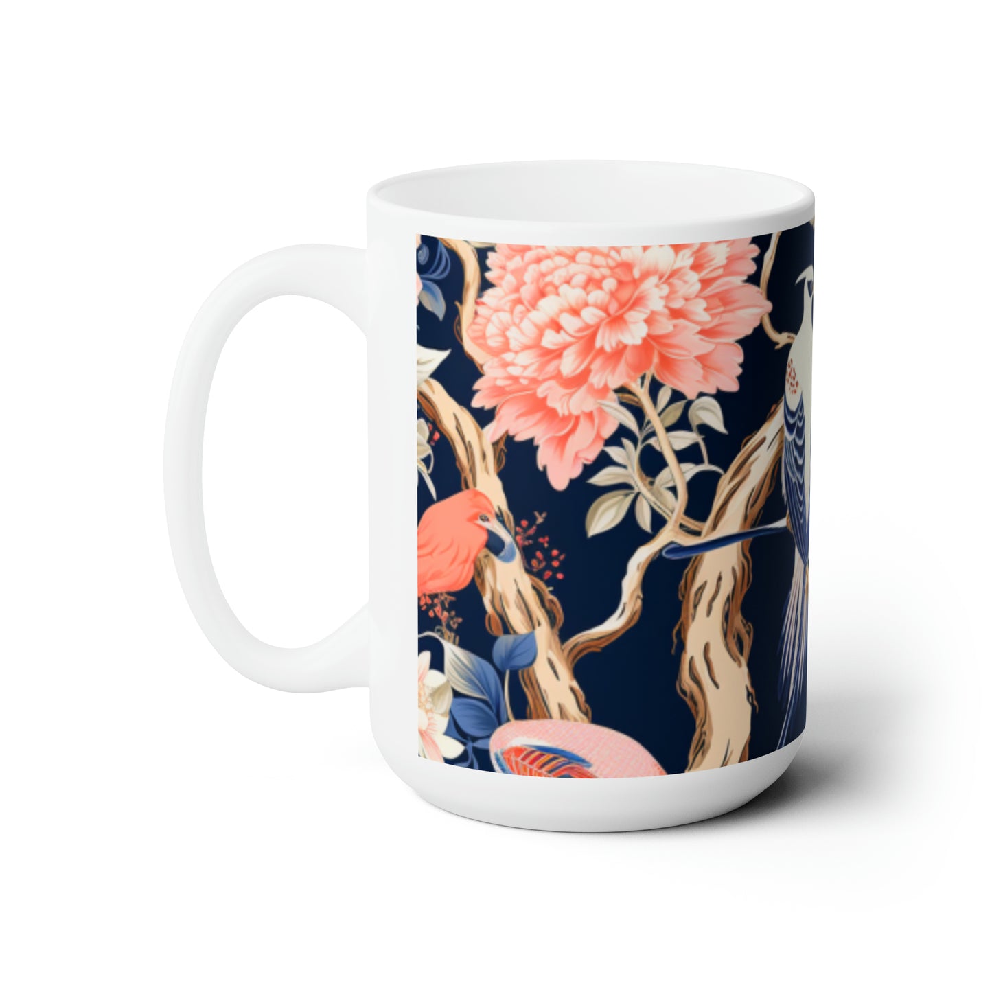 Ceramic Mug 15oz Floral 27