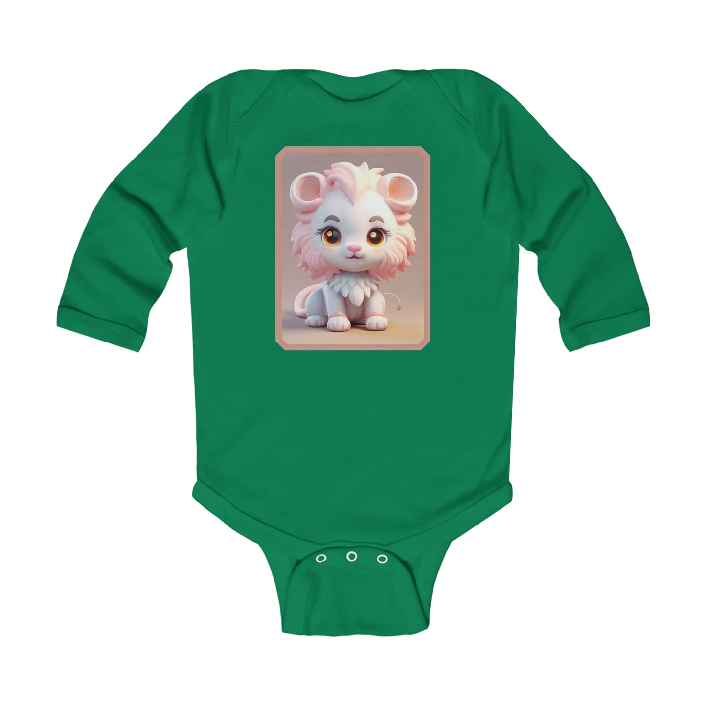 Body Infantil Manga Larga León 4