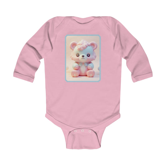 Infant Long Sleeve Bodysuit Bear