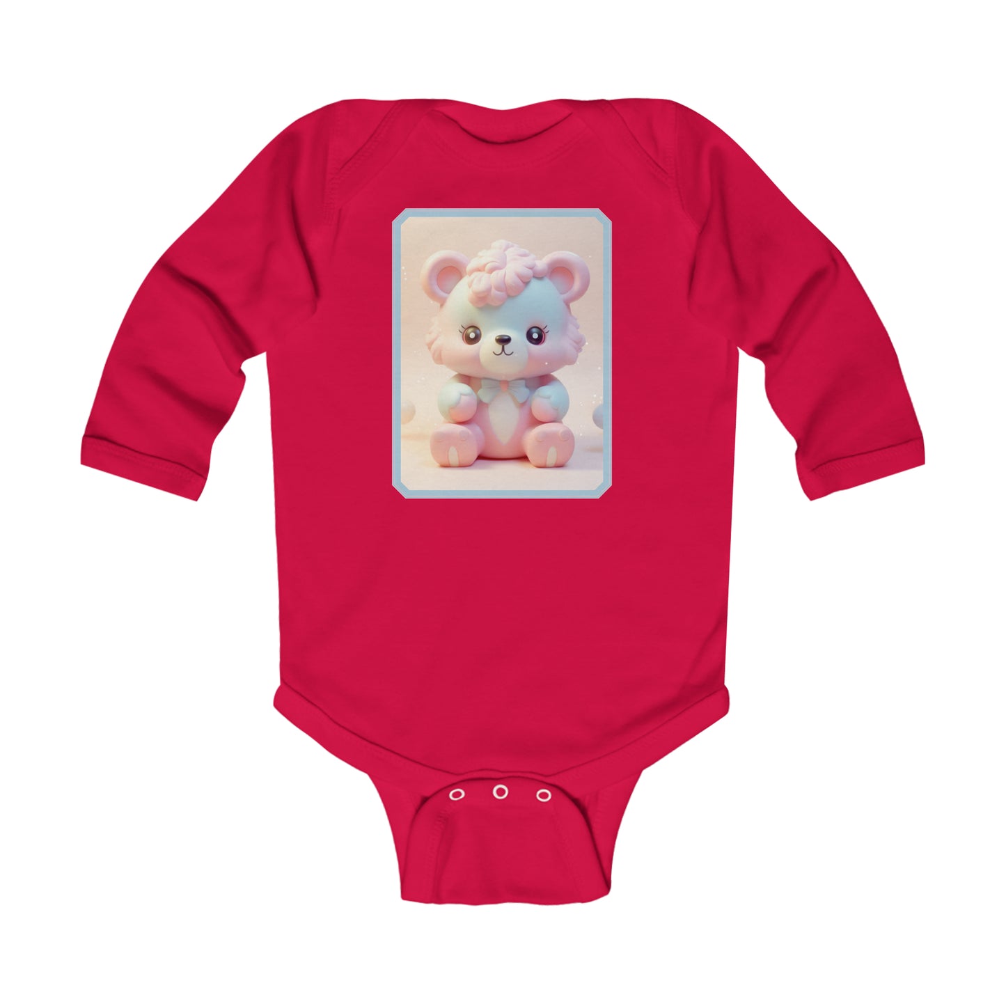 Infant Long Sleeve Bodysuit Bear