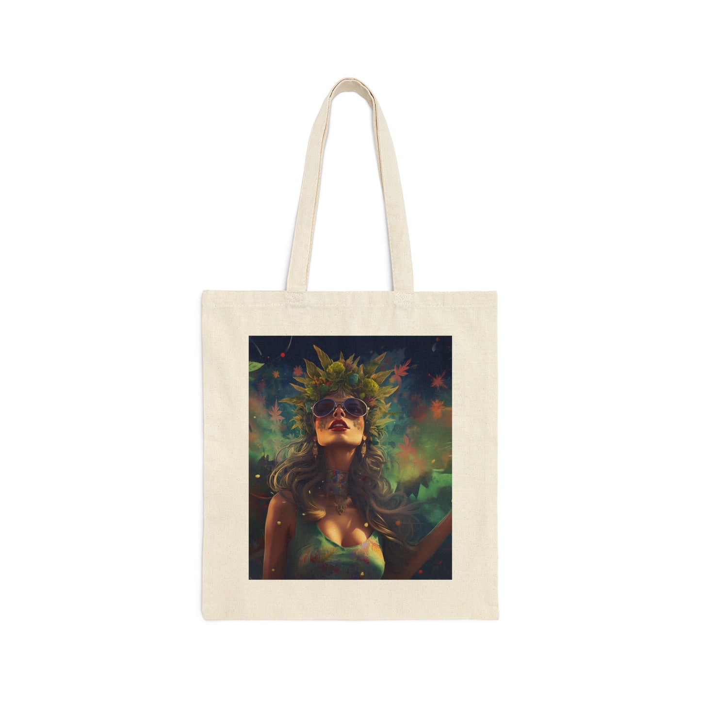 Cotton Canvas Tote Bag 420 Day of the Dead