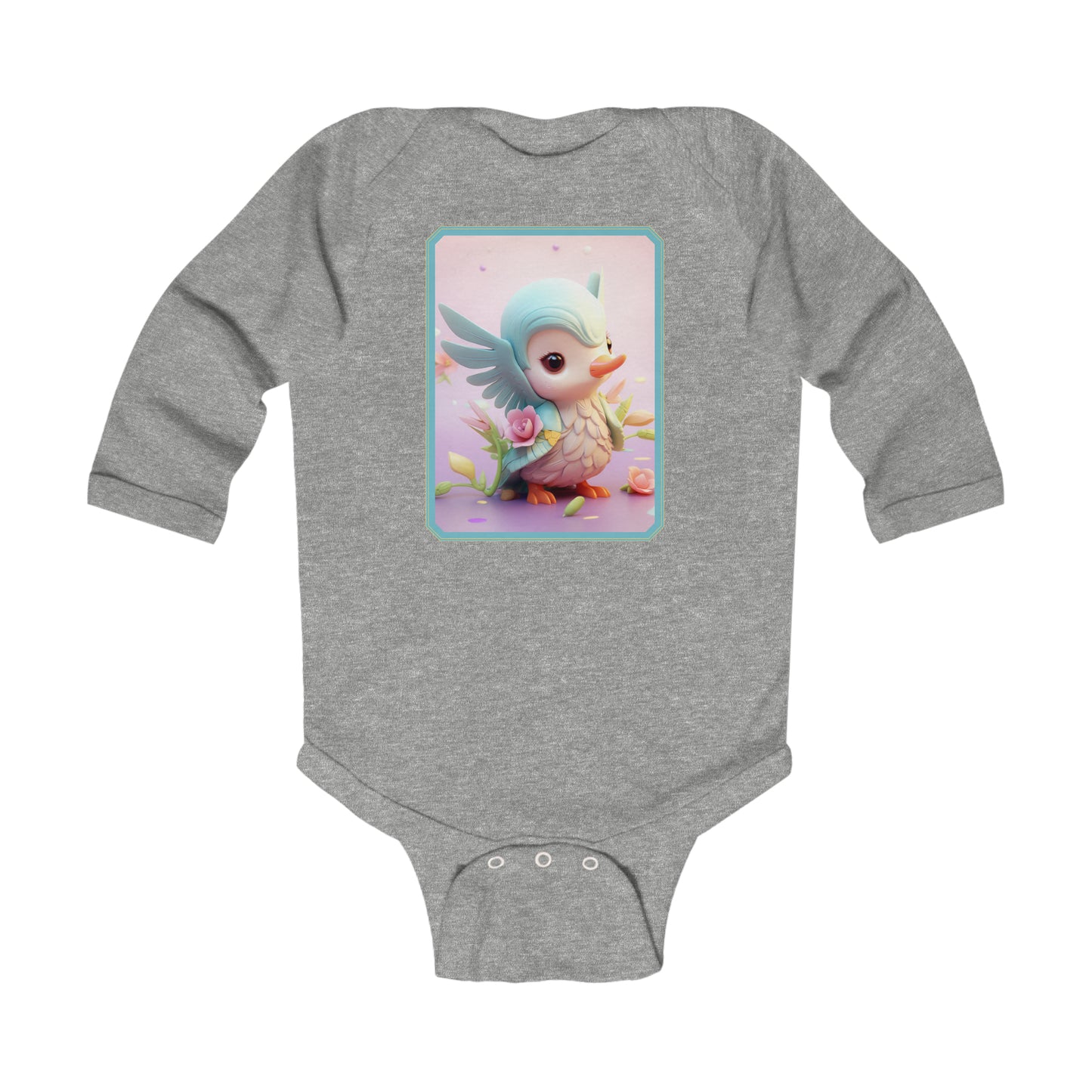 Infant Long Sleeve Bodysuit Hummingbird 1