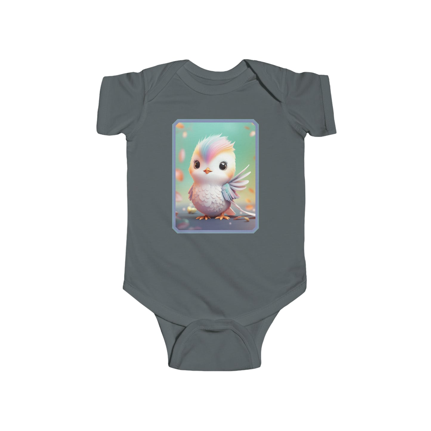 Infant Fine Jersey Bodysuit Hummingbird 3