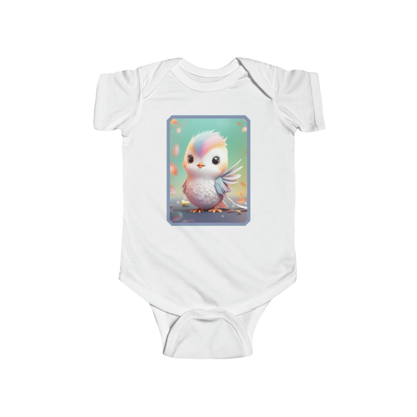 Infant Fine Jersey Bodysuit Hummingbird 3