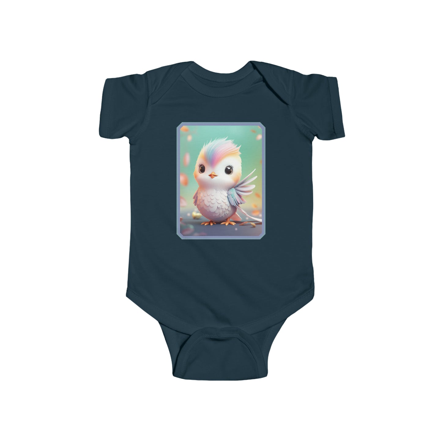 Infant Fine Jersey Bodysuit Hummingbird 3