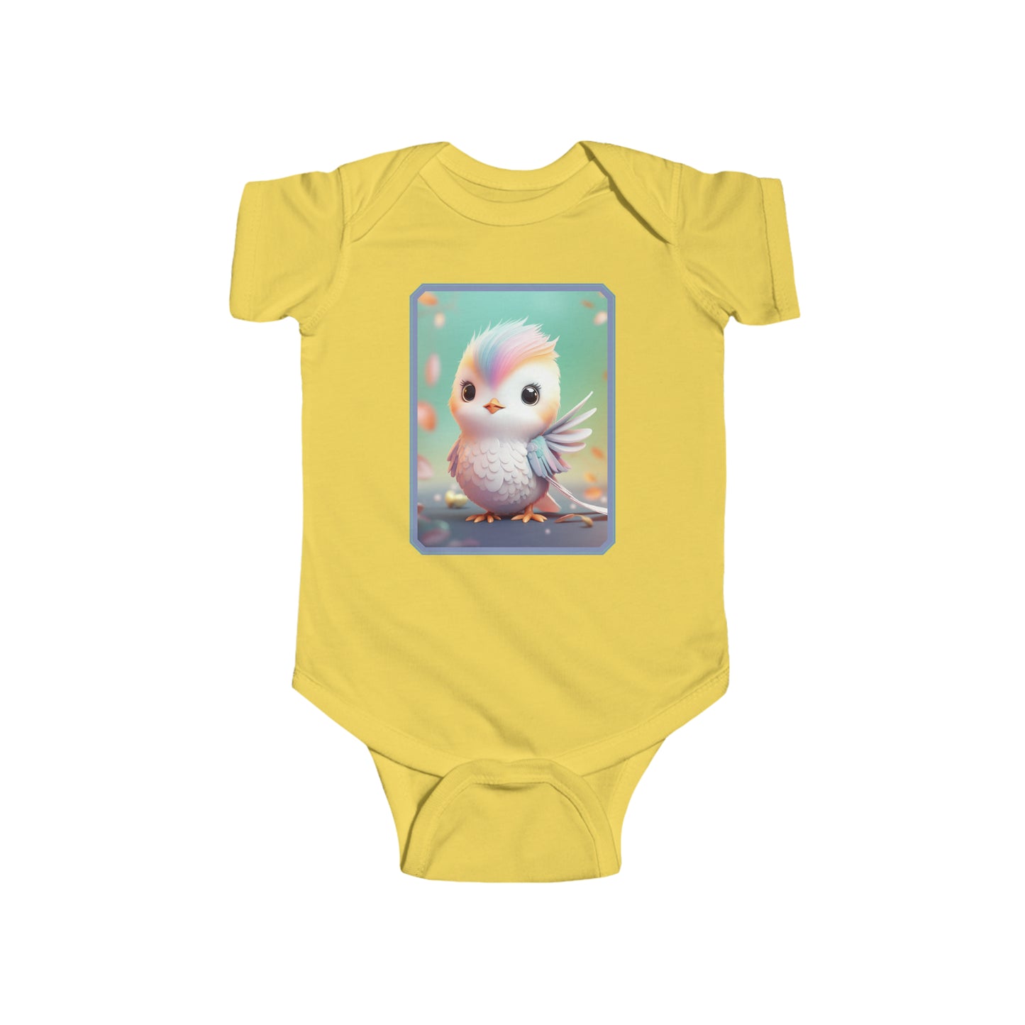 Infant Fine Jersey Bodysuit Hummingbird 3