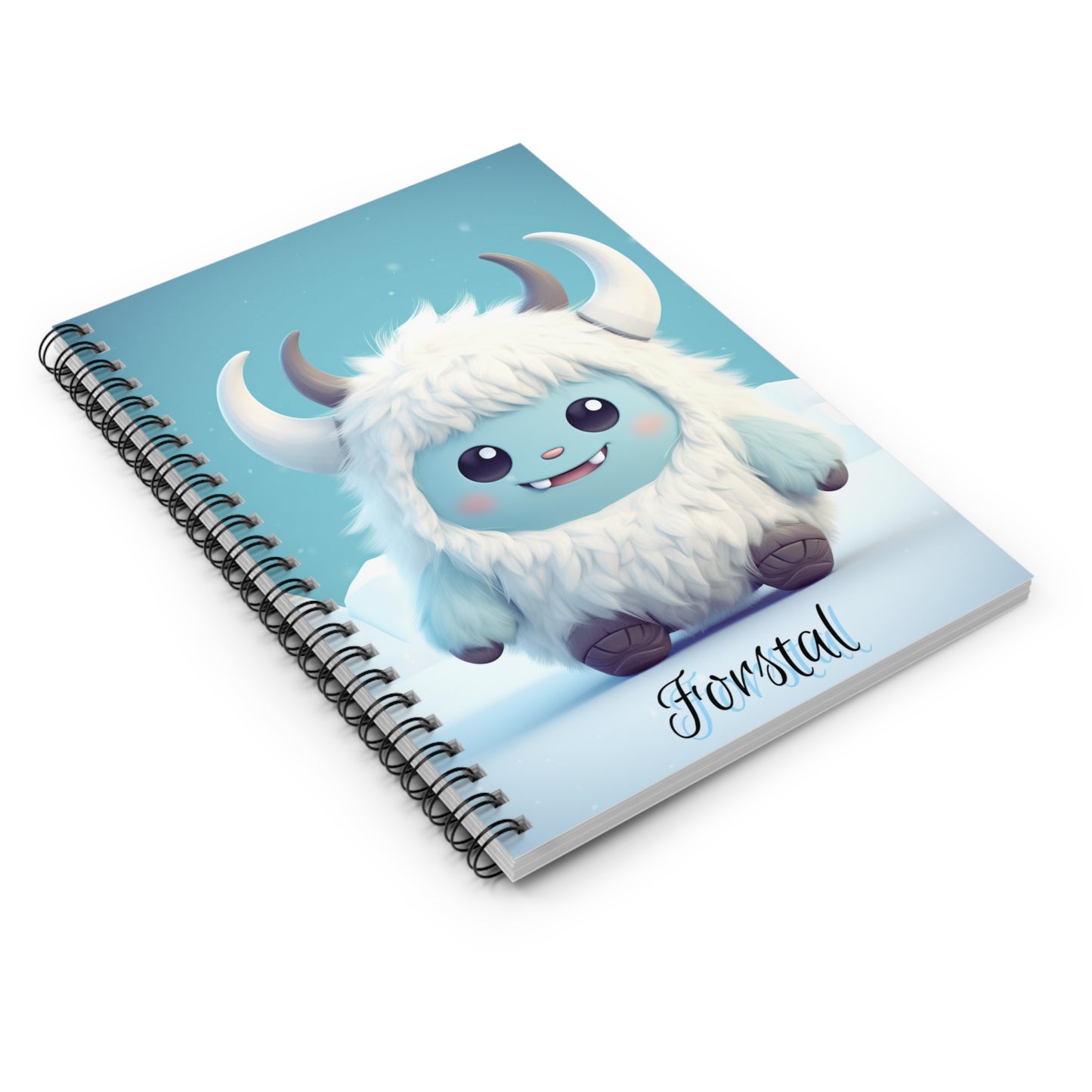 Spiral Notebook - Ruled Line Yeti Kin... Forstal