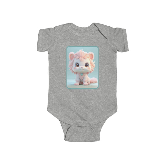 Infant Fine Jersey Bodysuit Lion 1