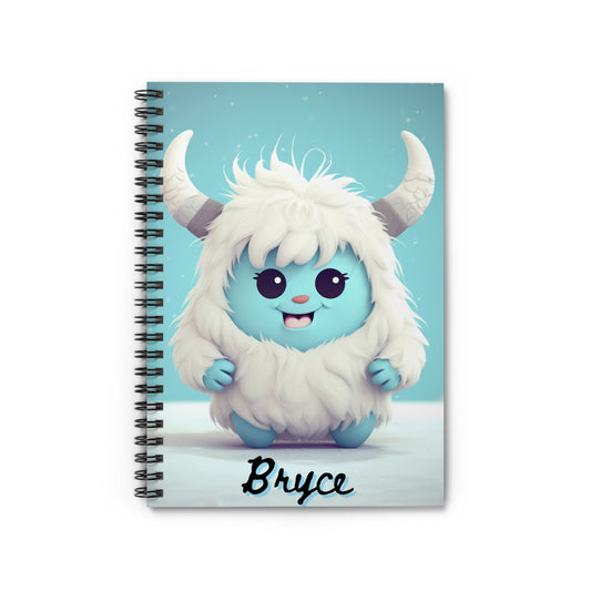 Spiral Notebook - Ruled Line Yeti Kin... Bryce