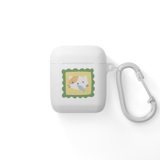 AirPods Case Cover - Cat with Fish