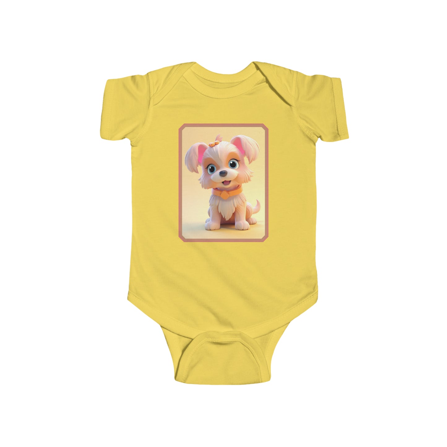 Body Infantil Punto Fino Perro 3