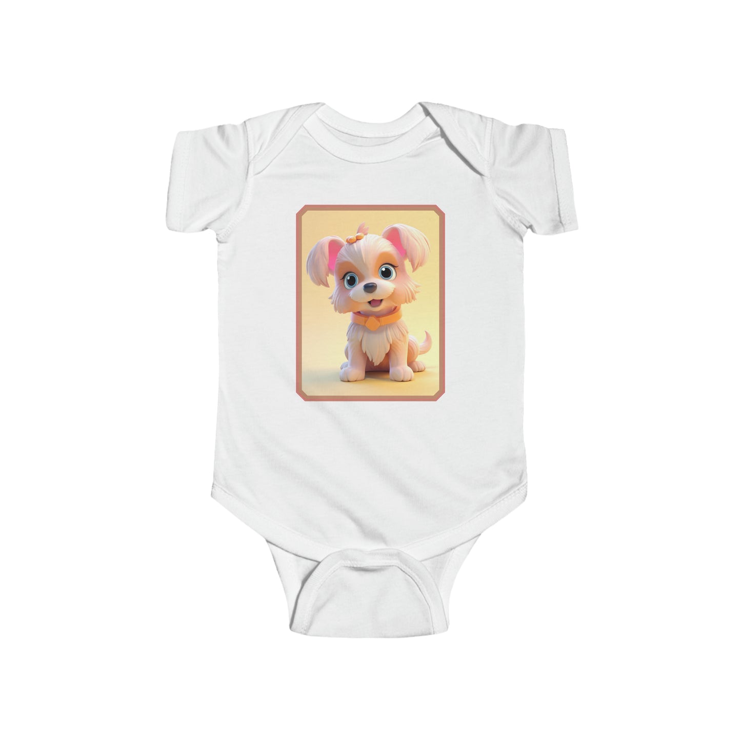 Body Infantil Punto Fino Perro 3