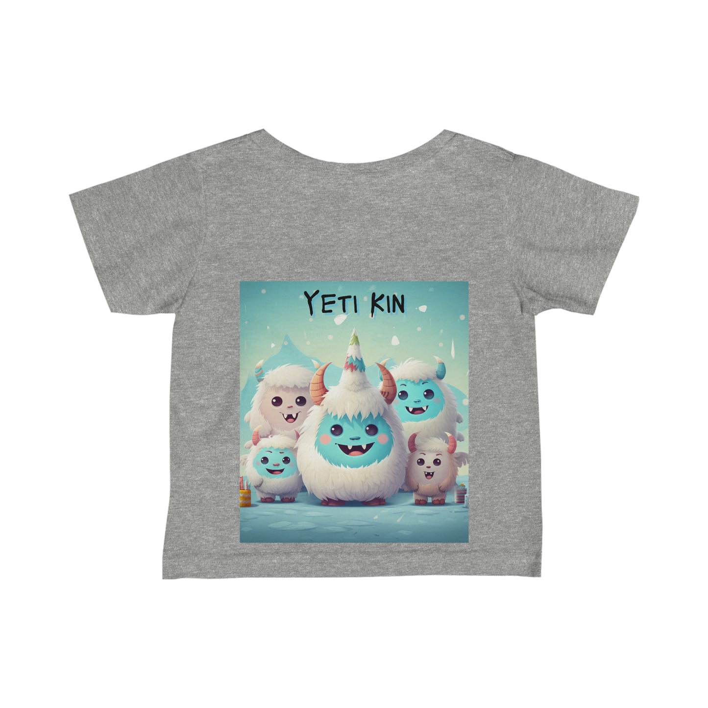 Infant Fine Jersey Tee Yeti Kin Steelus