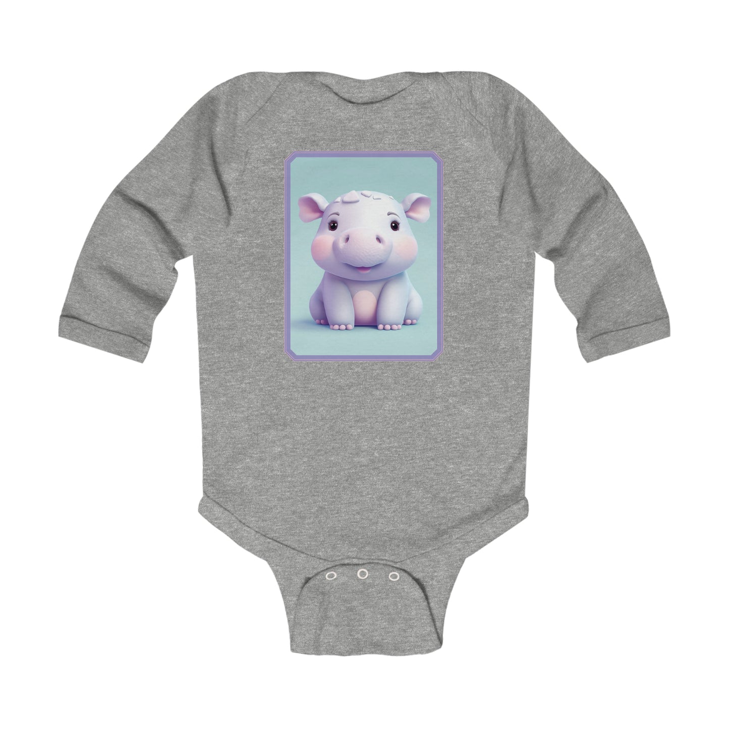 Body infantil de manga larga Hippo 3