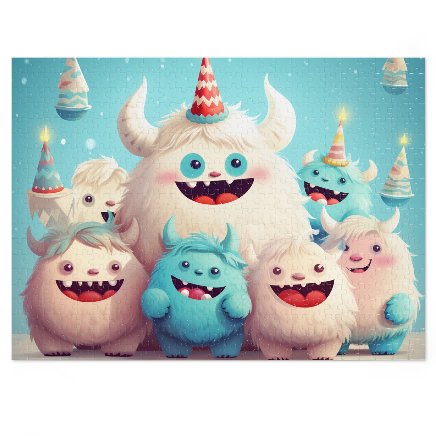 Rompecabezas (30, 110, 252, 500,1000 piezas) Yeti Kin Party 10