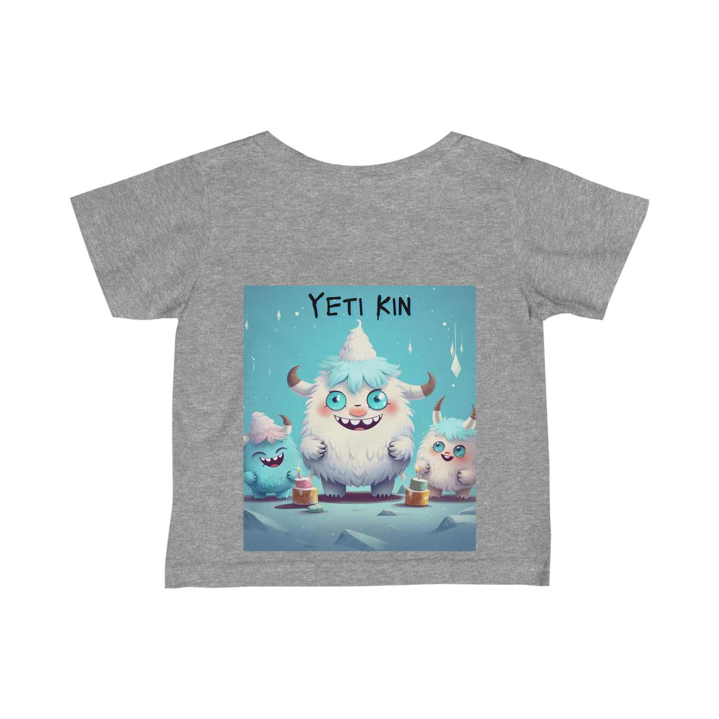 Infant Fine Jersey Tee Yeti Kin Excelcious