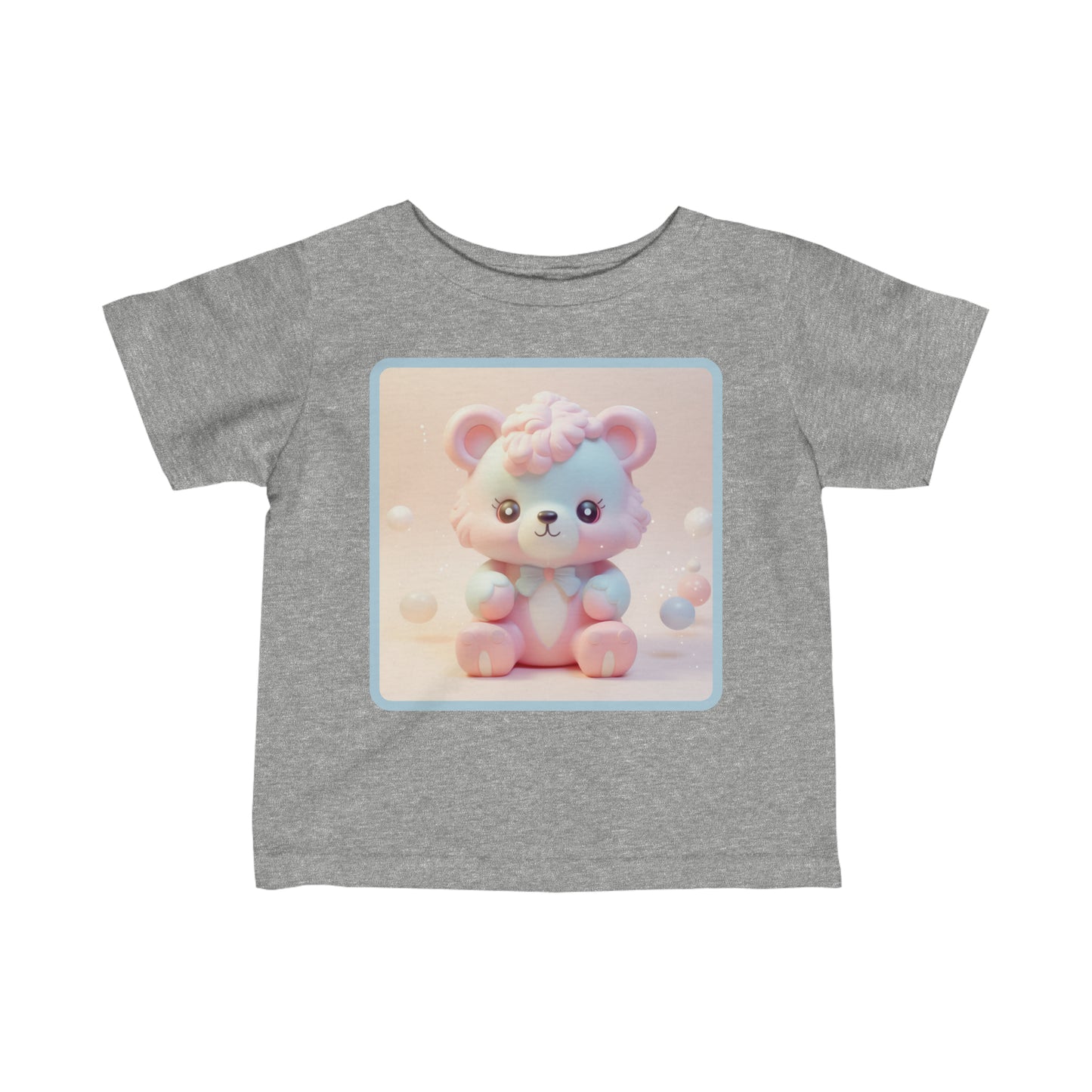 Camiseta Infantil Punto Fino Oso