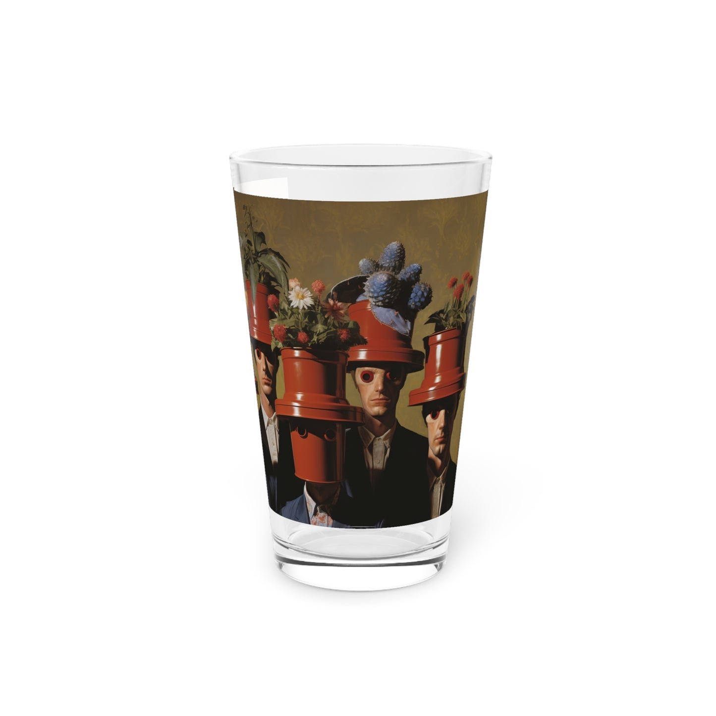 Vaso de pinta, 16 oz the Pot Heads