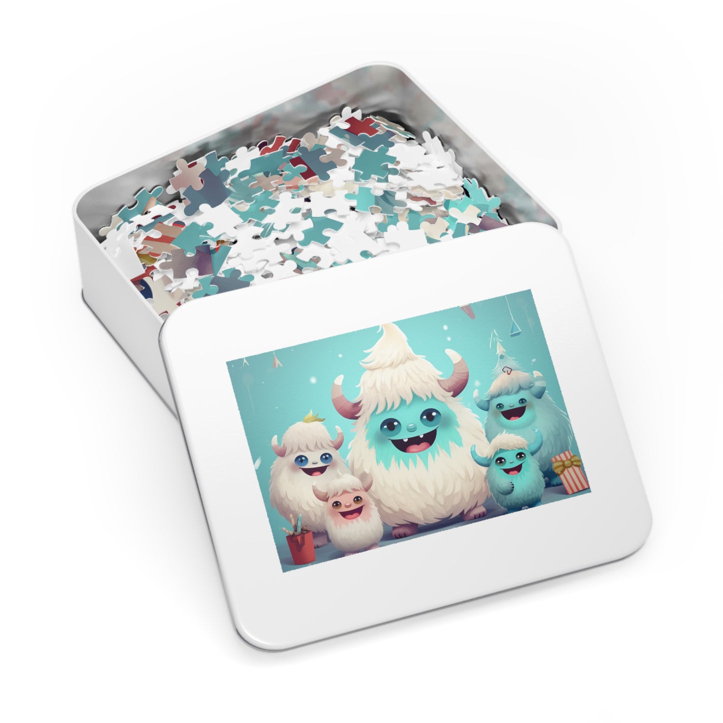 Jigsaw Puzzle (30, 110, 252, 500,1000-Piece) Yeti Kin Party 3