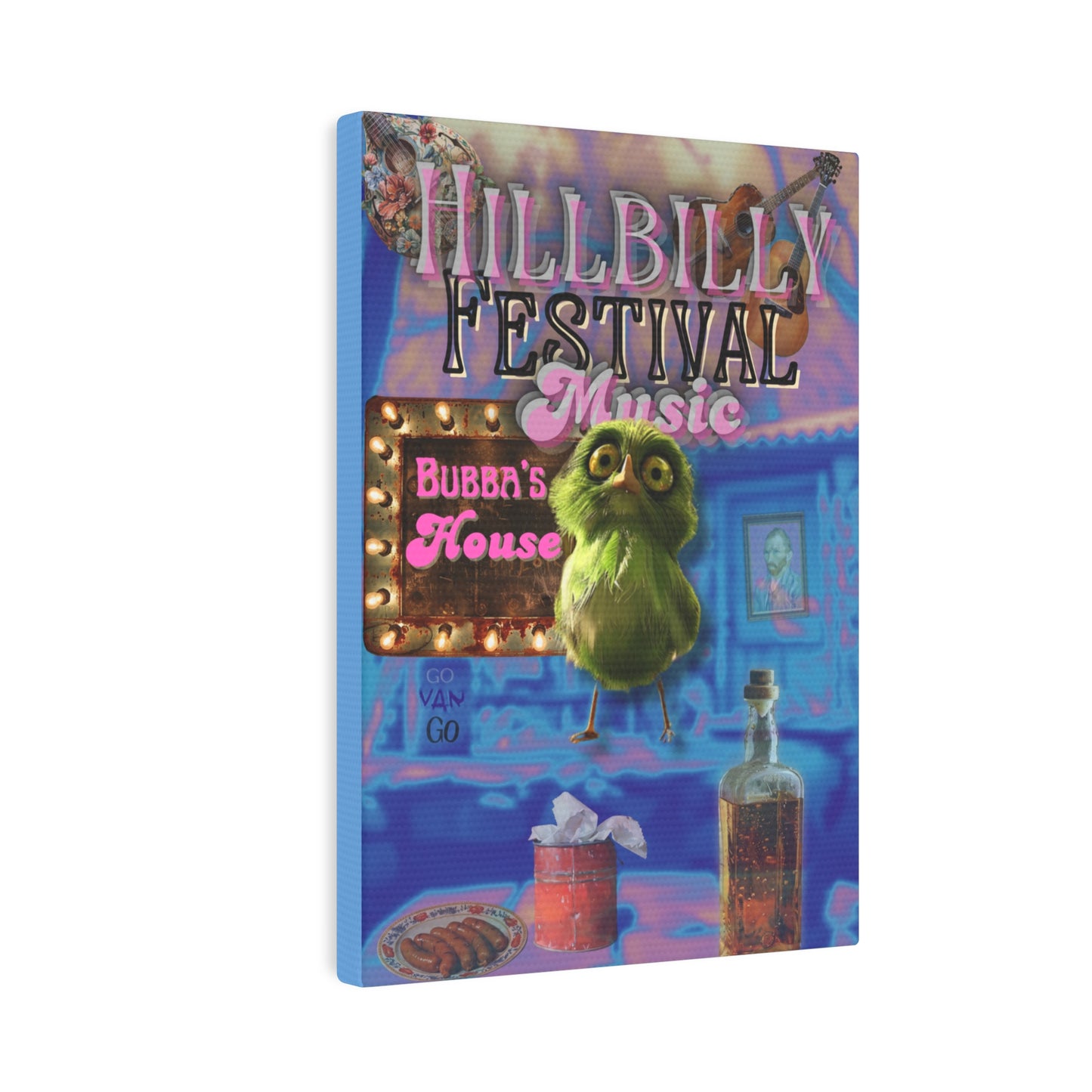 Hillbilly Music Festival at... Personalized Canvas Art