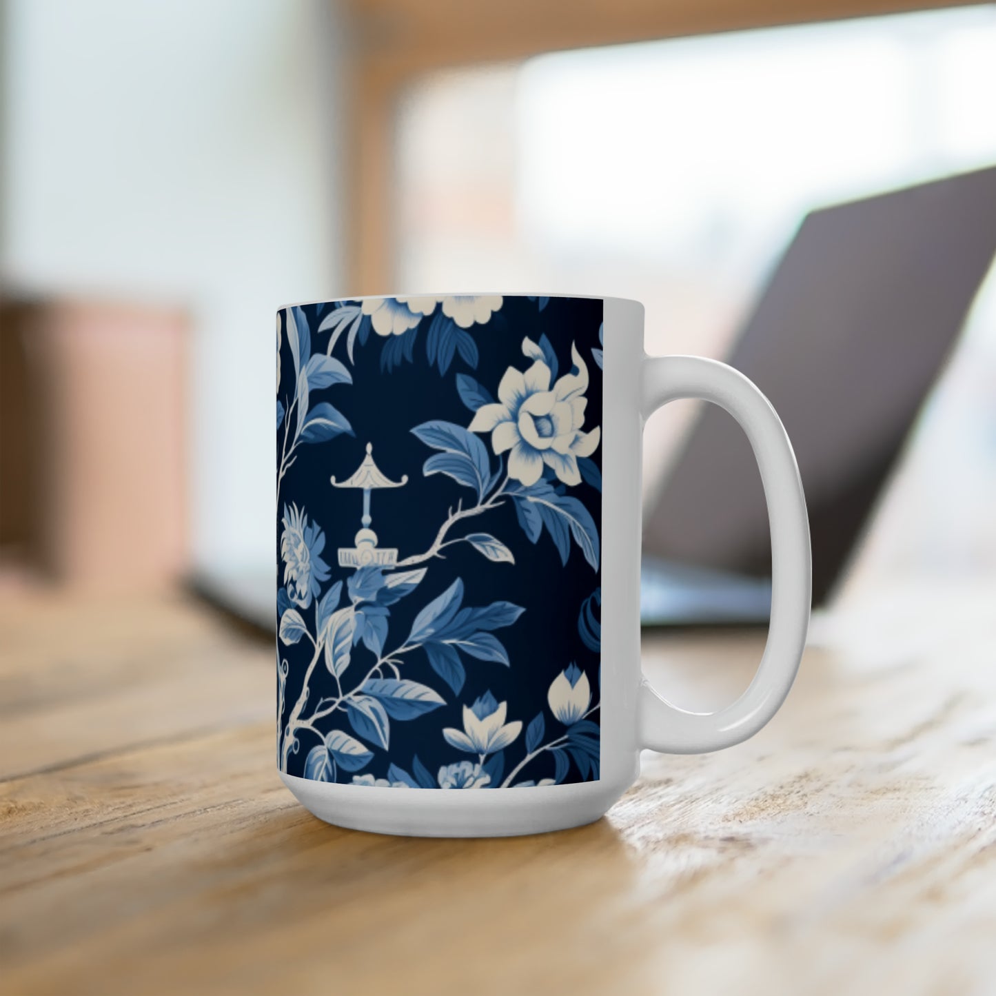 Ceramic Mug 15oz Floral 29