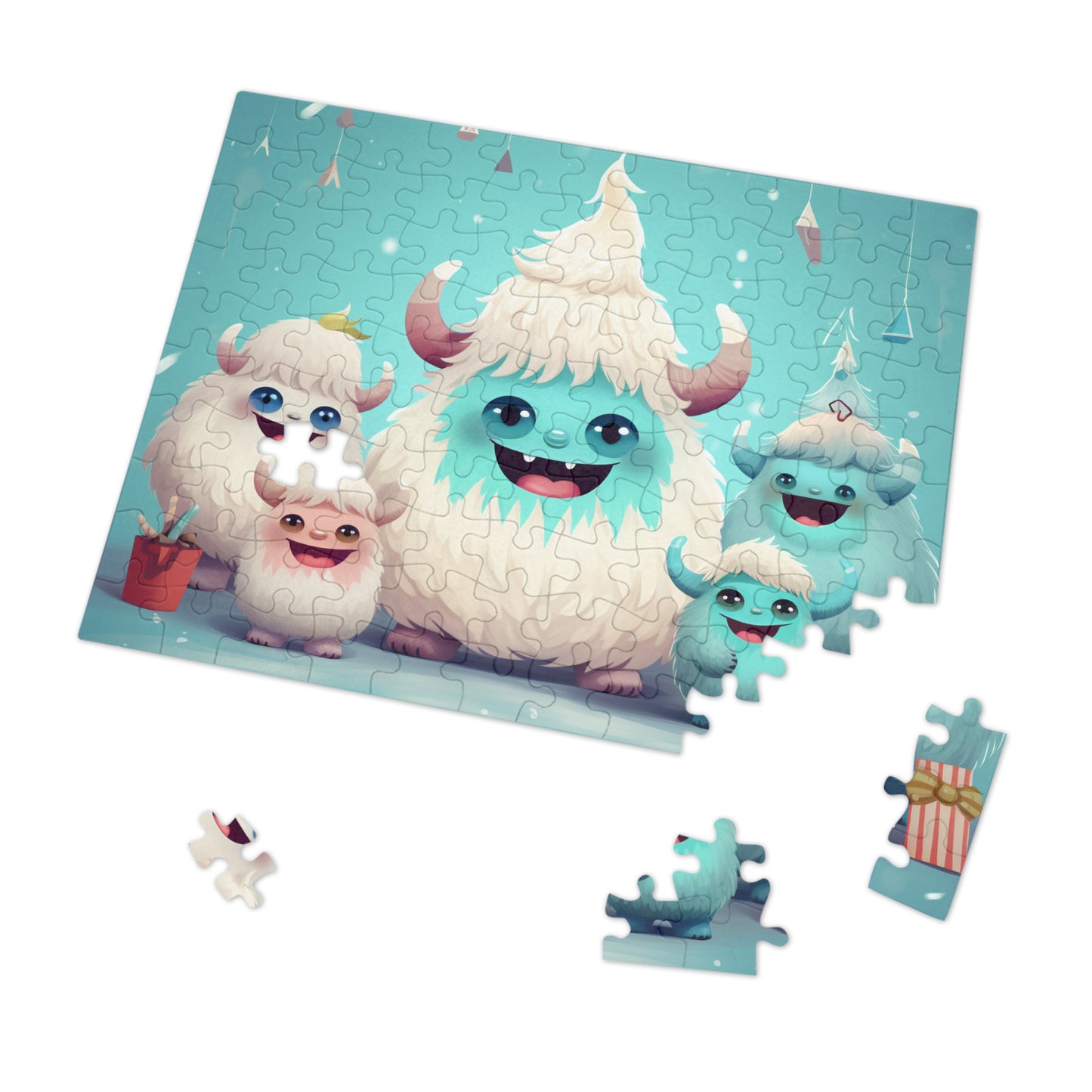 Jigsaw Puzzle (30, 110, 252, 500,1000-Piece) Yeti Kin Party 3