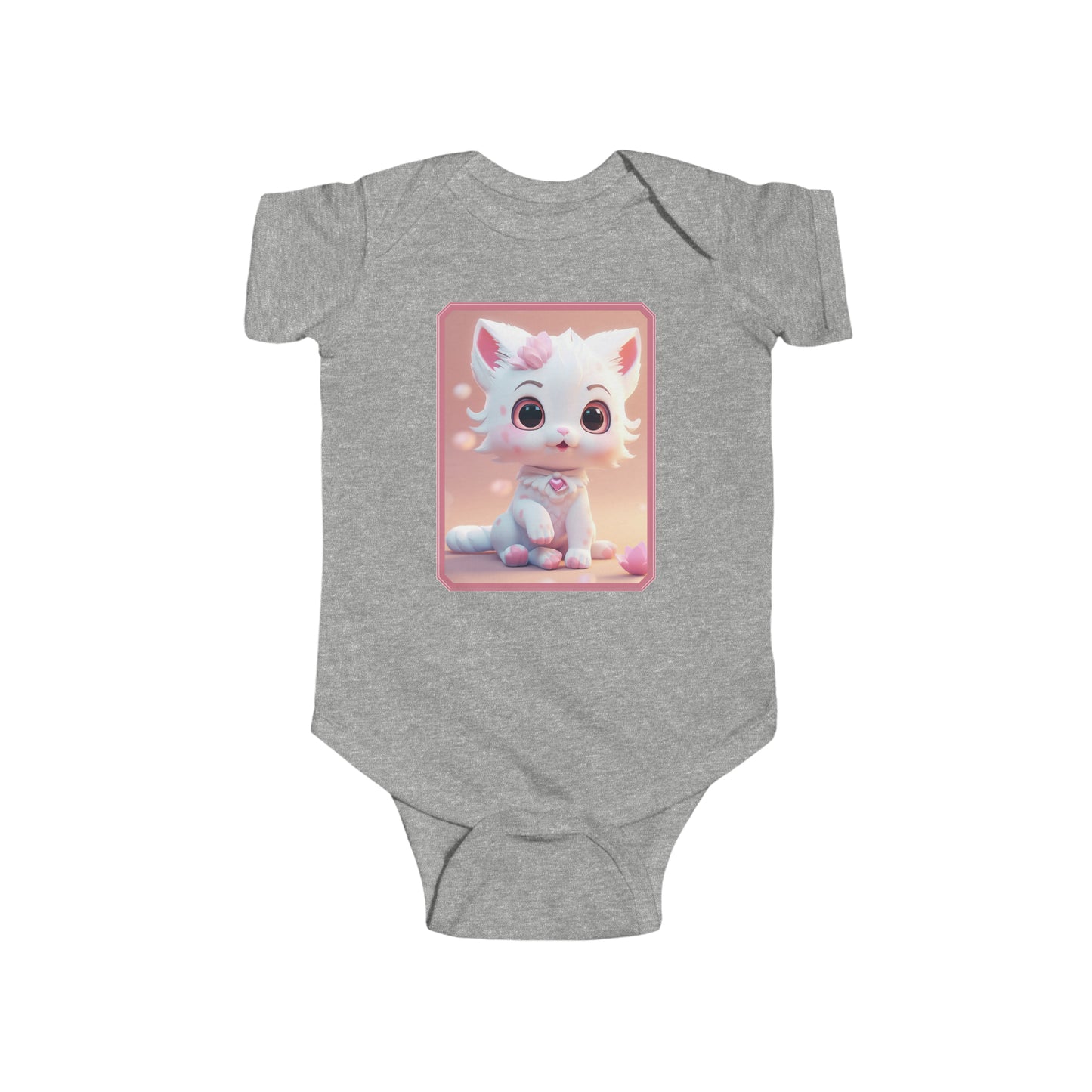 Infant Fine Jersey Bodysuit Cat 2