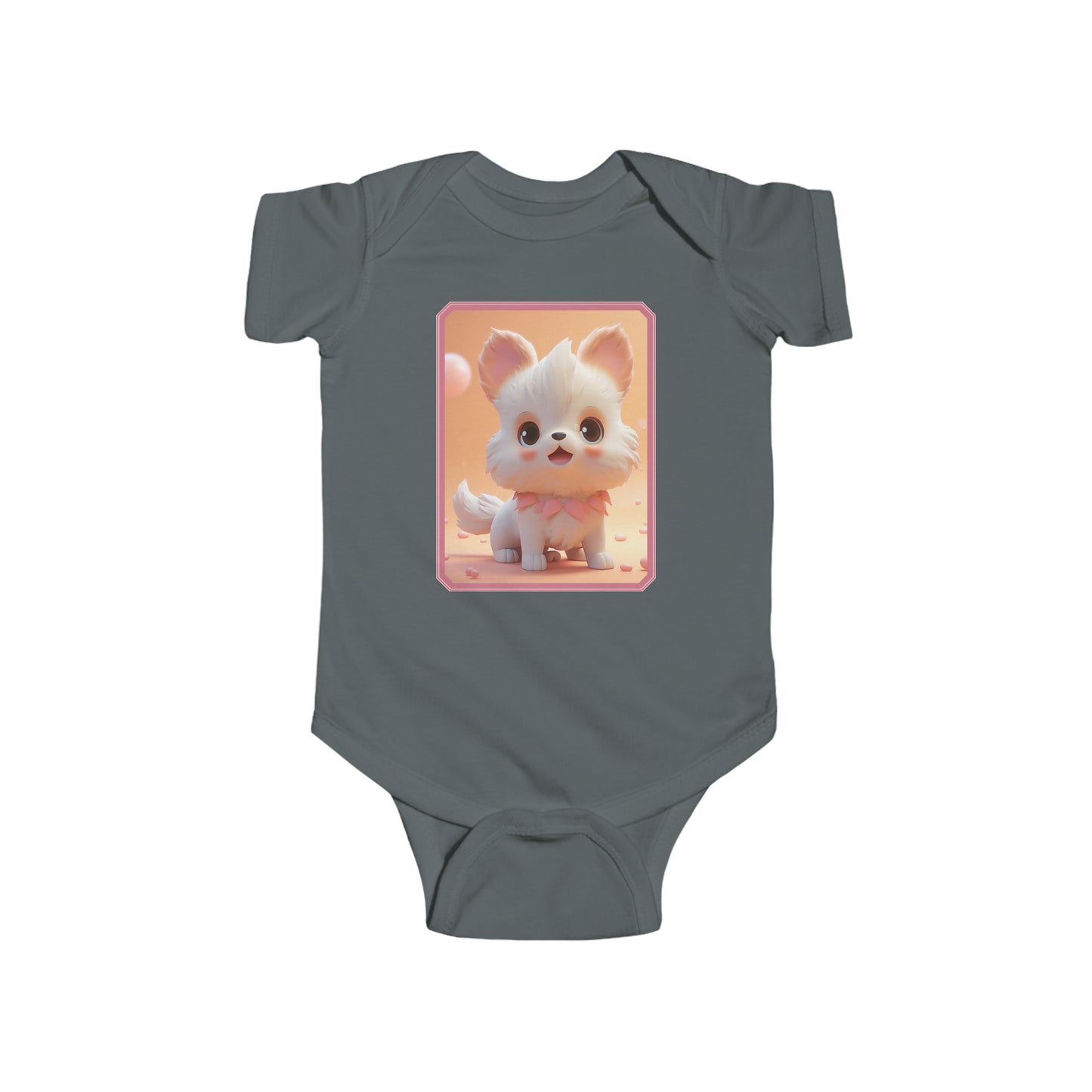 Infant Fine Jersey Bodysuit Dog 2