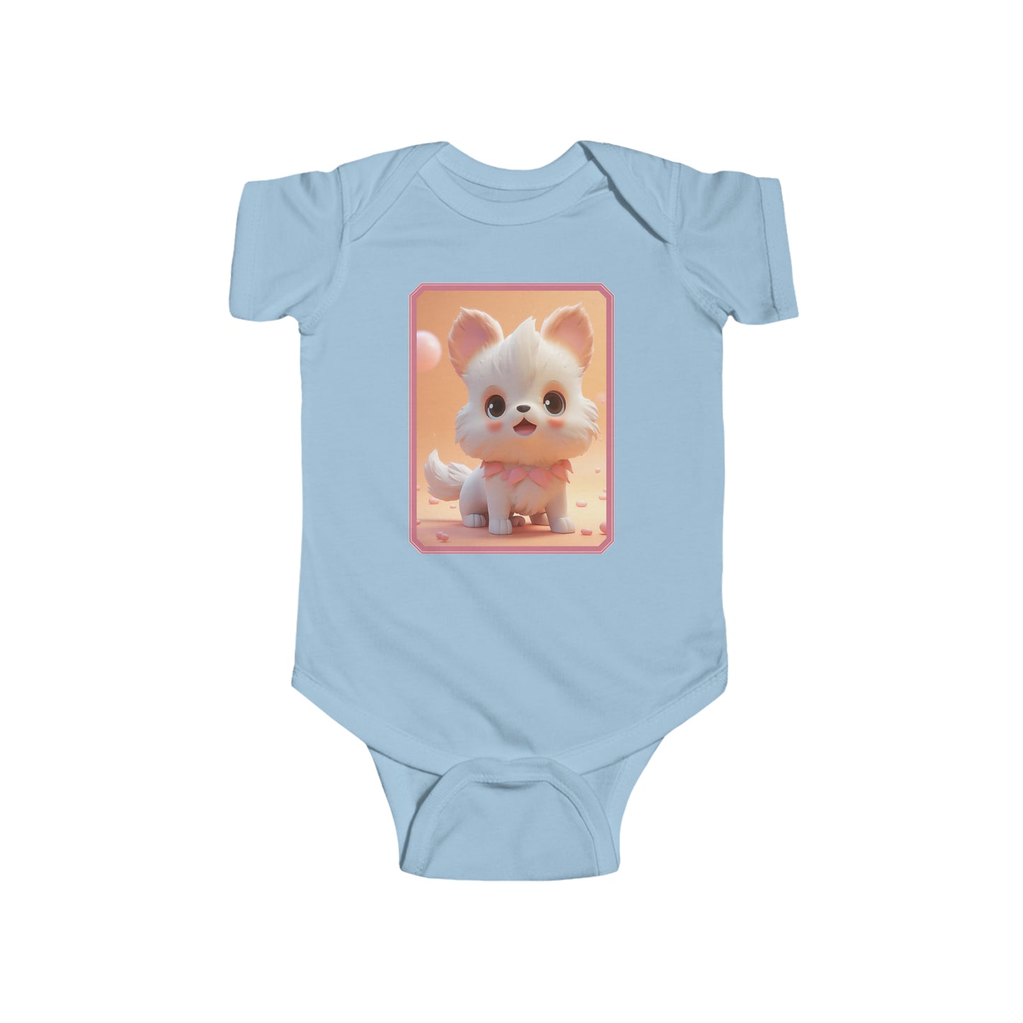 Infant Fine Jersey Bodysuit Dog 2