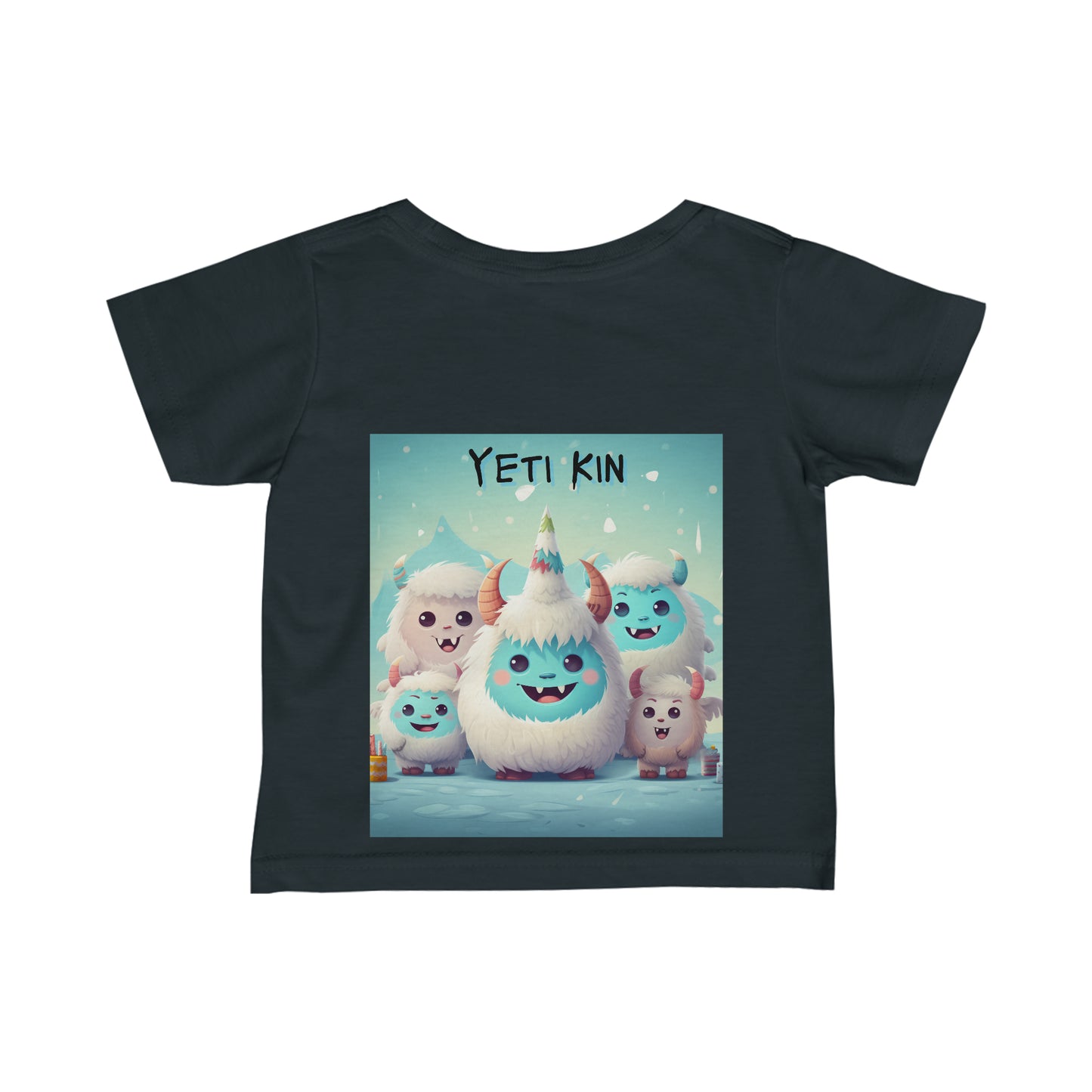 Infant Fine Jersey Tee Yeti Kin Steelus