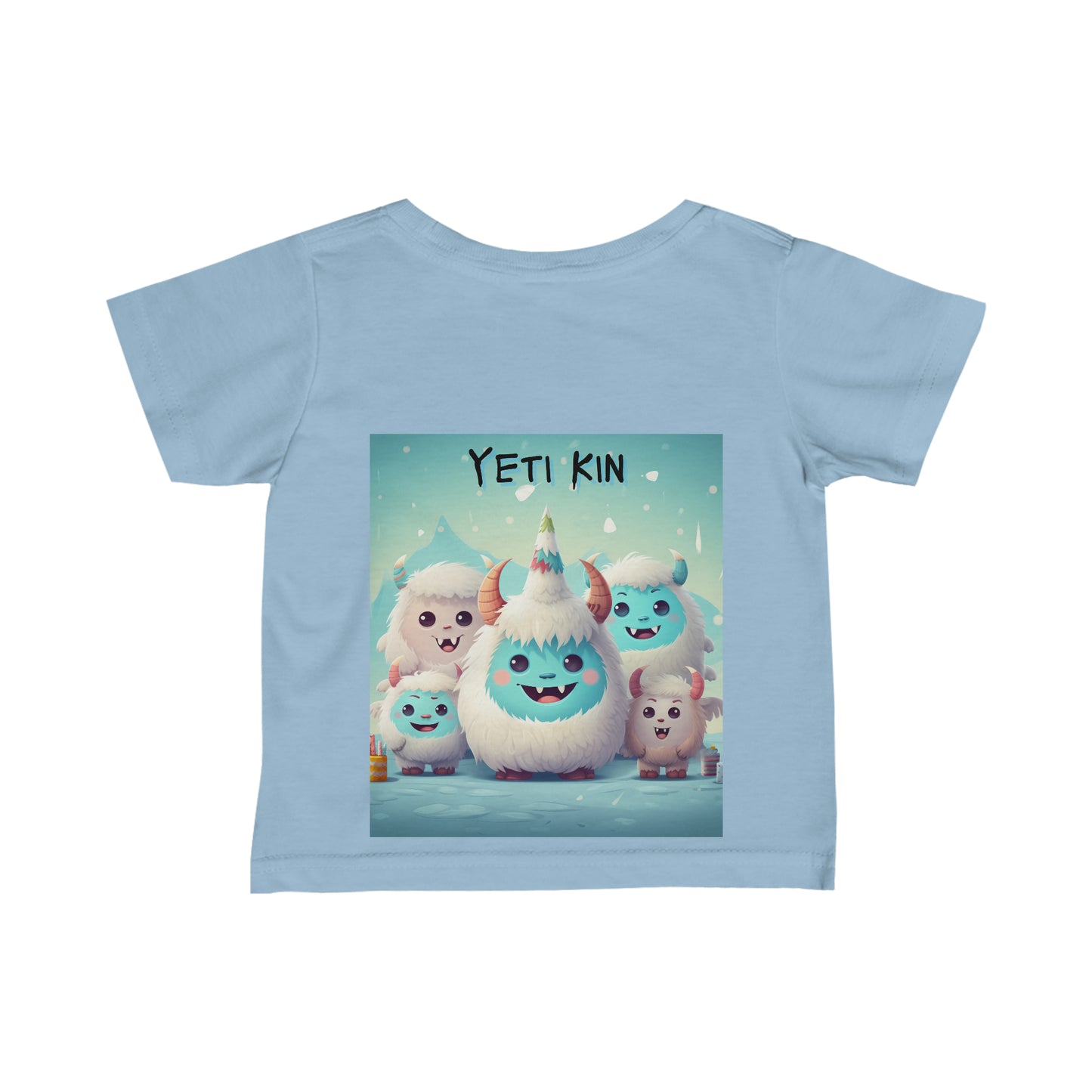 Infant Fine Jersey Tee Yeti Kin Steelus