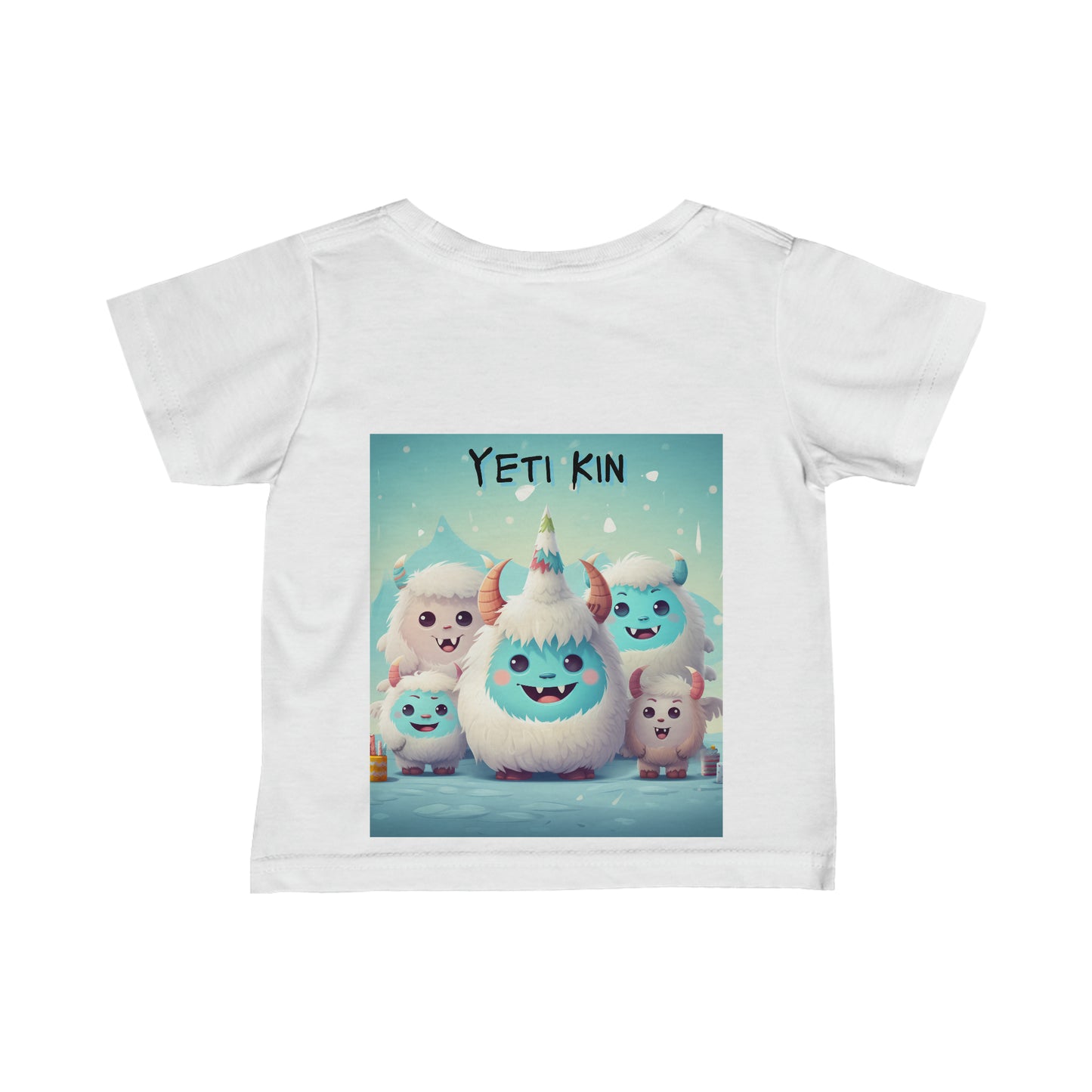 Infant Fine Jersey Tee Yeti Kin Steelus