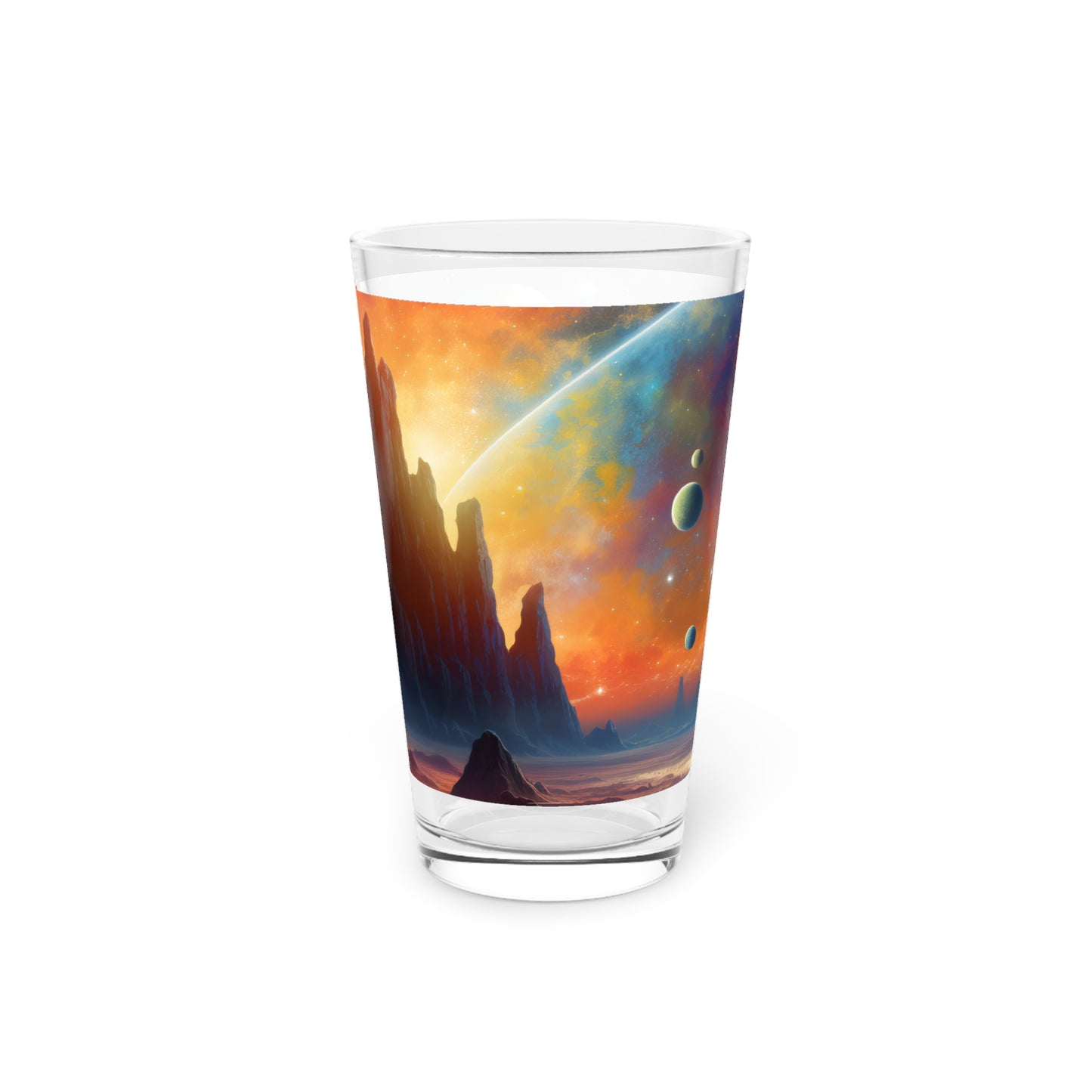 Pint Glass, 16oz Space Out