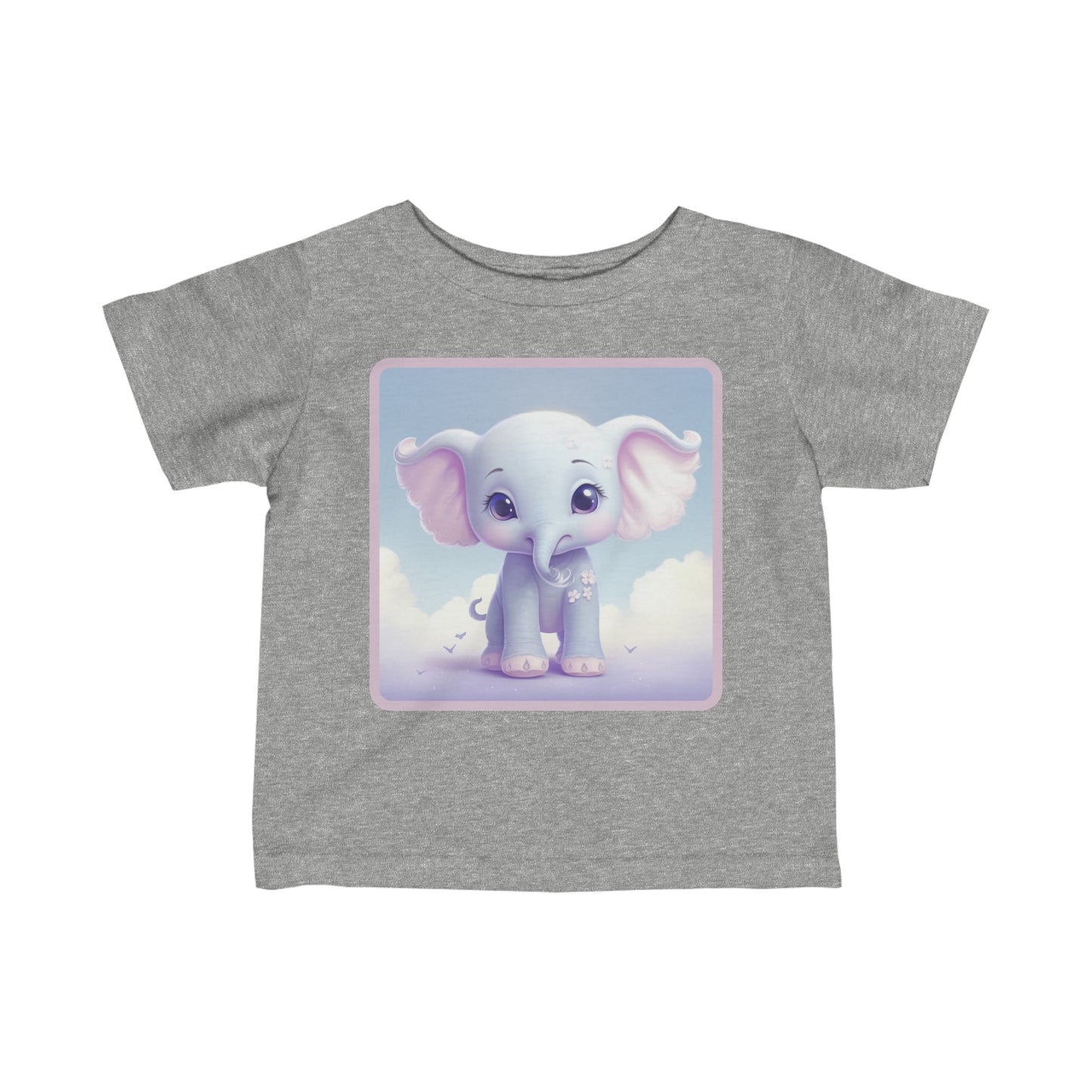 Camiseta Infantil Punto Fino Elefante