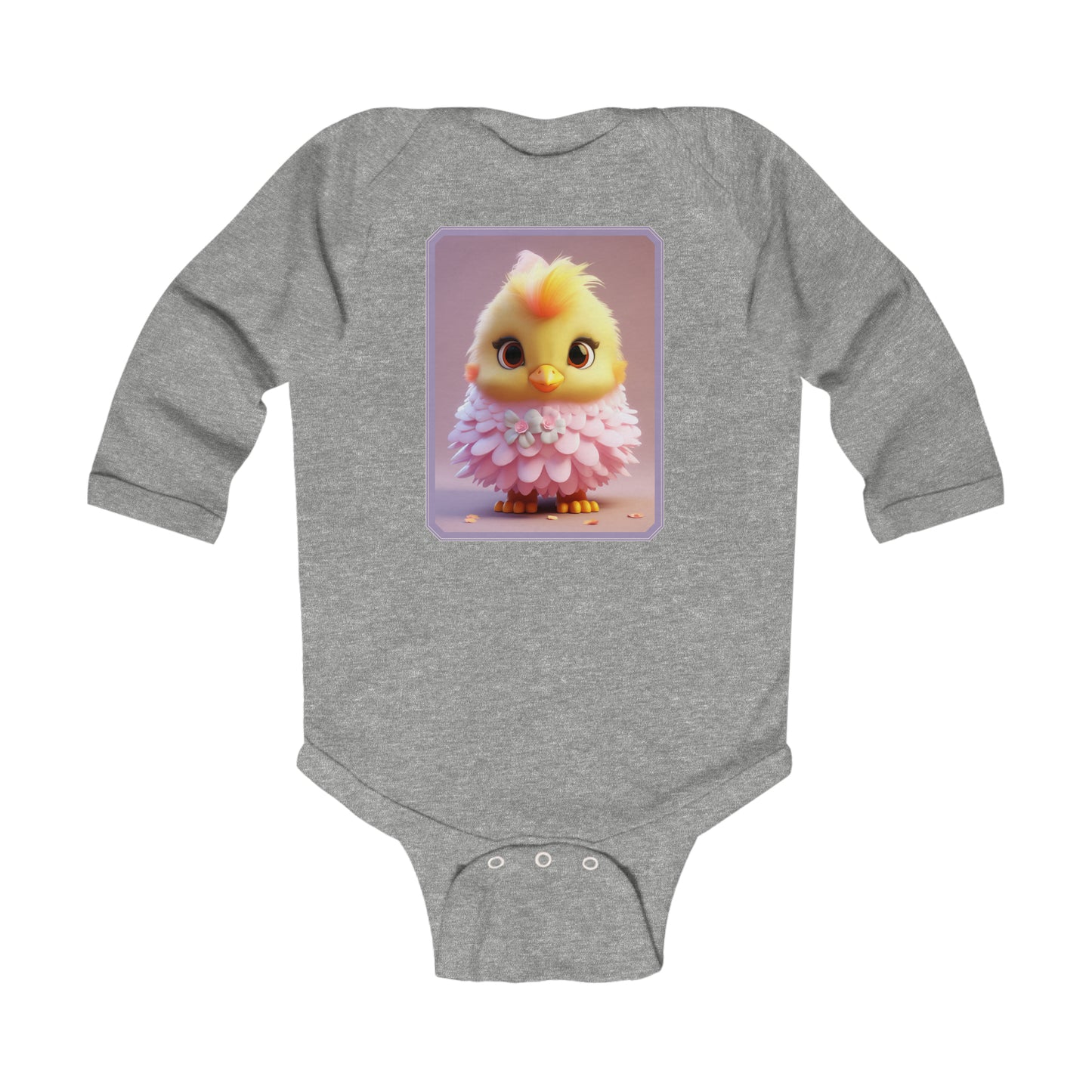 Body Infantil Manga Larga Pollo 3 