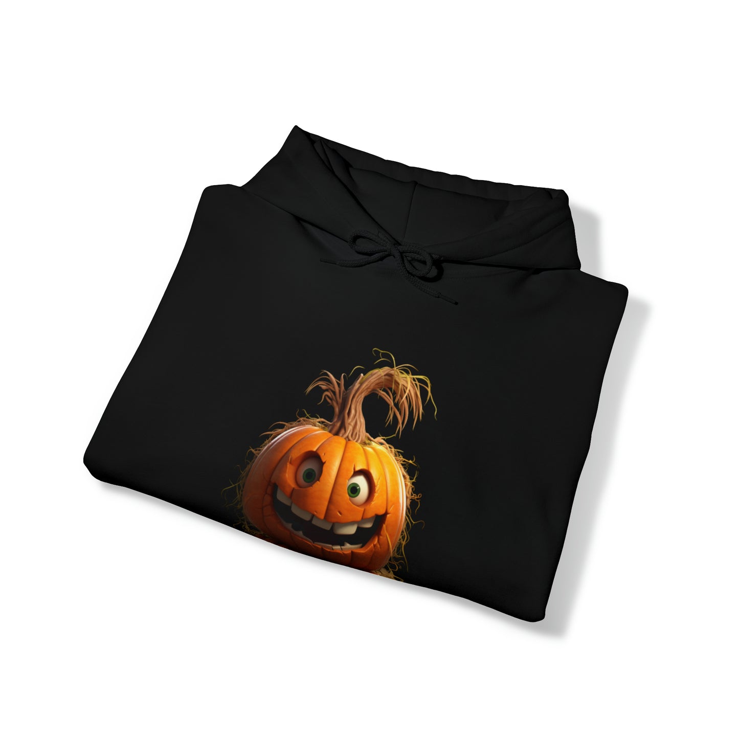 Mens and Womens Spooky Pumpkin Halloween Hoodie Sweatshirt