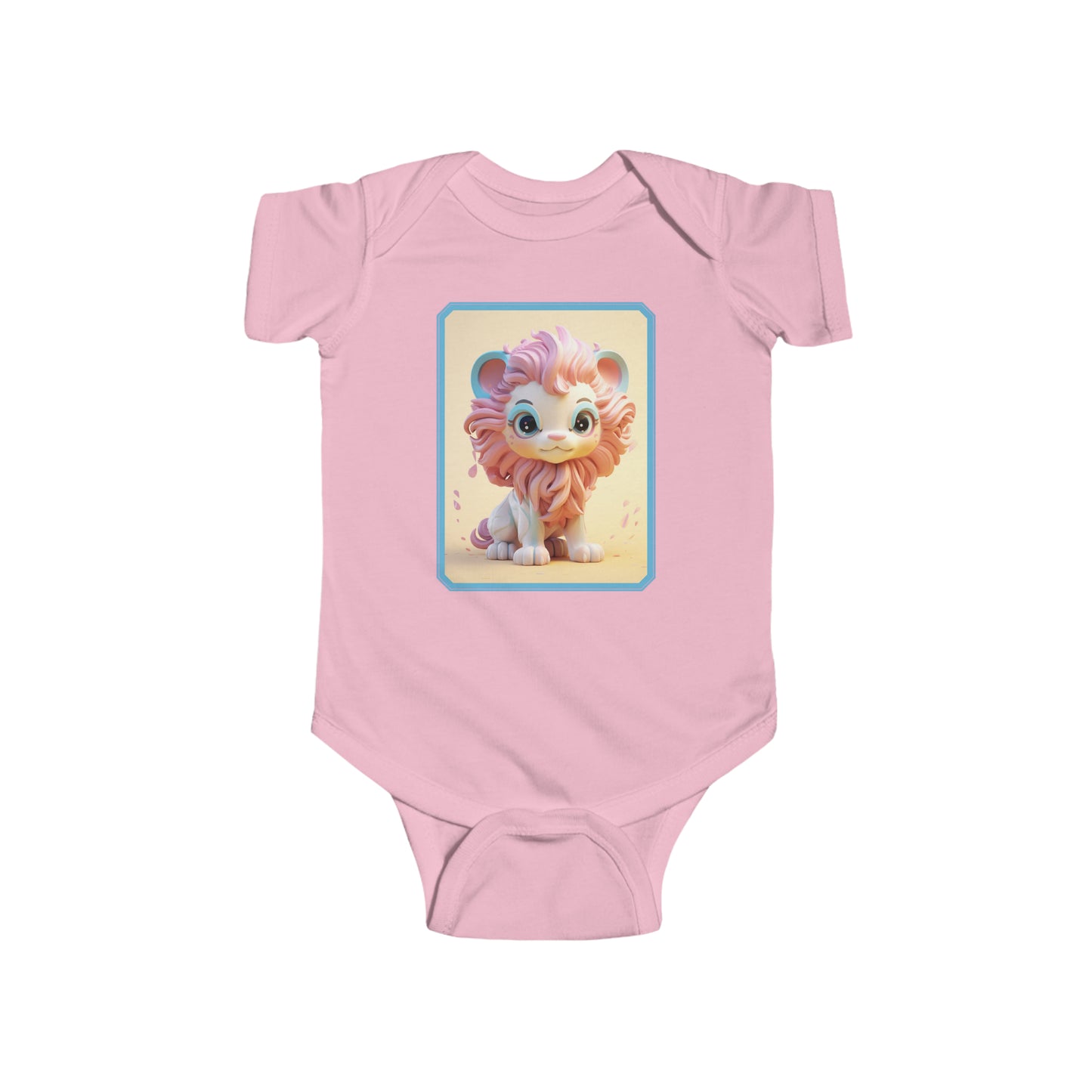 Infant Fine Jersey Bodysuit Lion 3