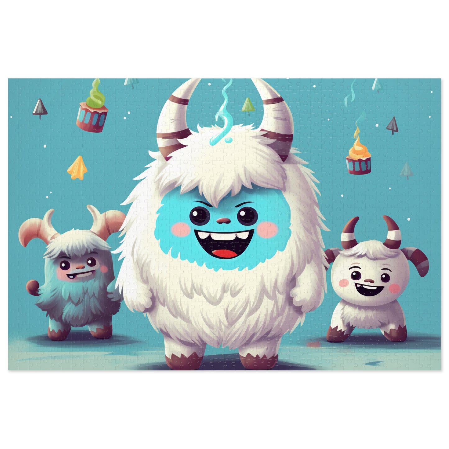 Rompecabezas (30, 110, 252, 500,1000 piezas) Yeti Kin Party 1