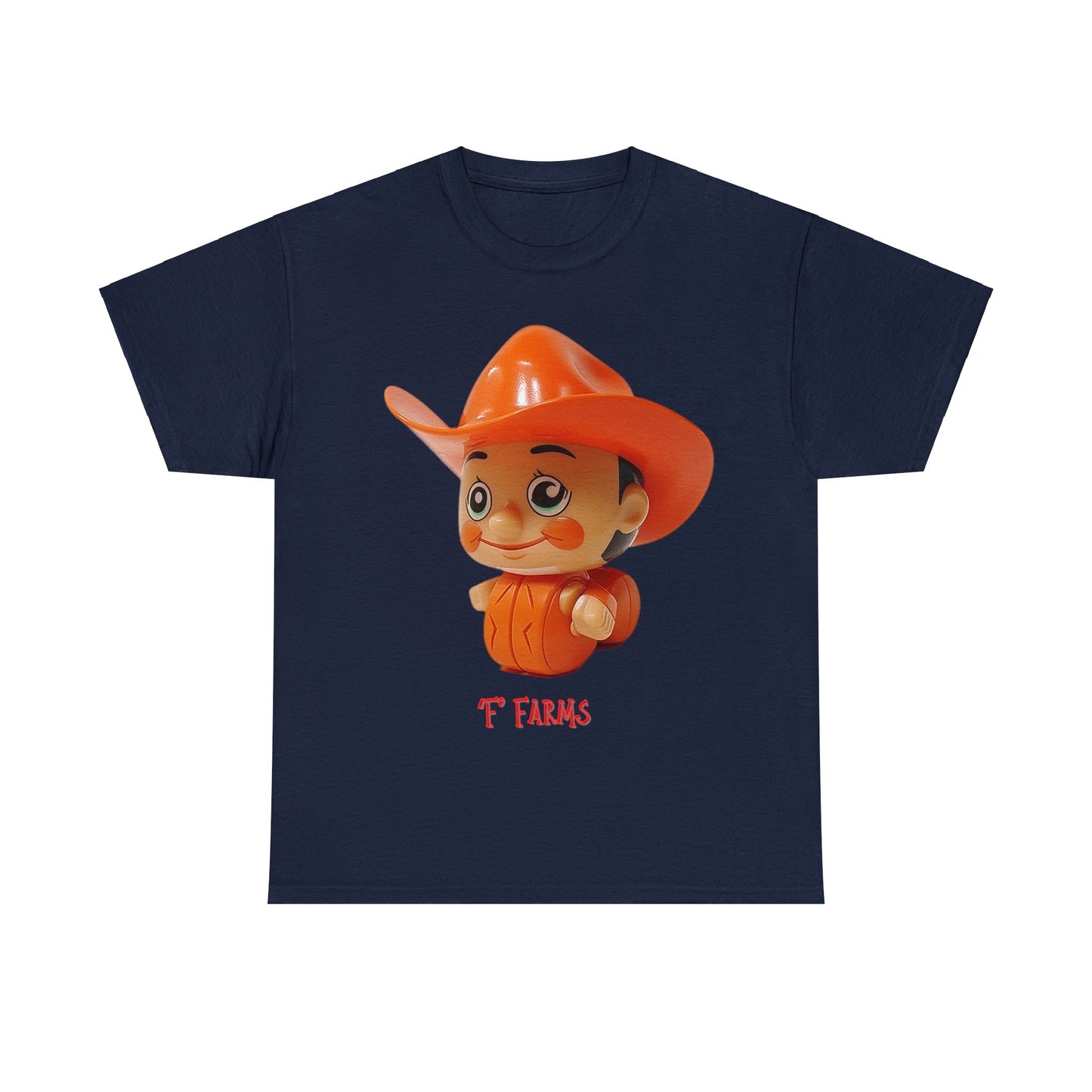 Unisex Heavy Cotton Tee F Farms Cowboy 2