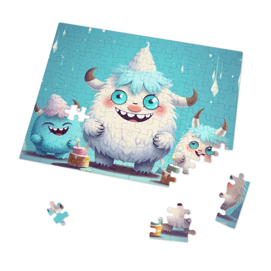 Jigsaw Puzzle (30, 110, 252, 500,1000-Piece) Yeti Kin Party 4