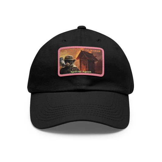 Dad Hat with Leather Patch (Rectangle) Department of the Interior Special Agent